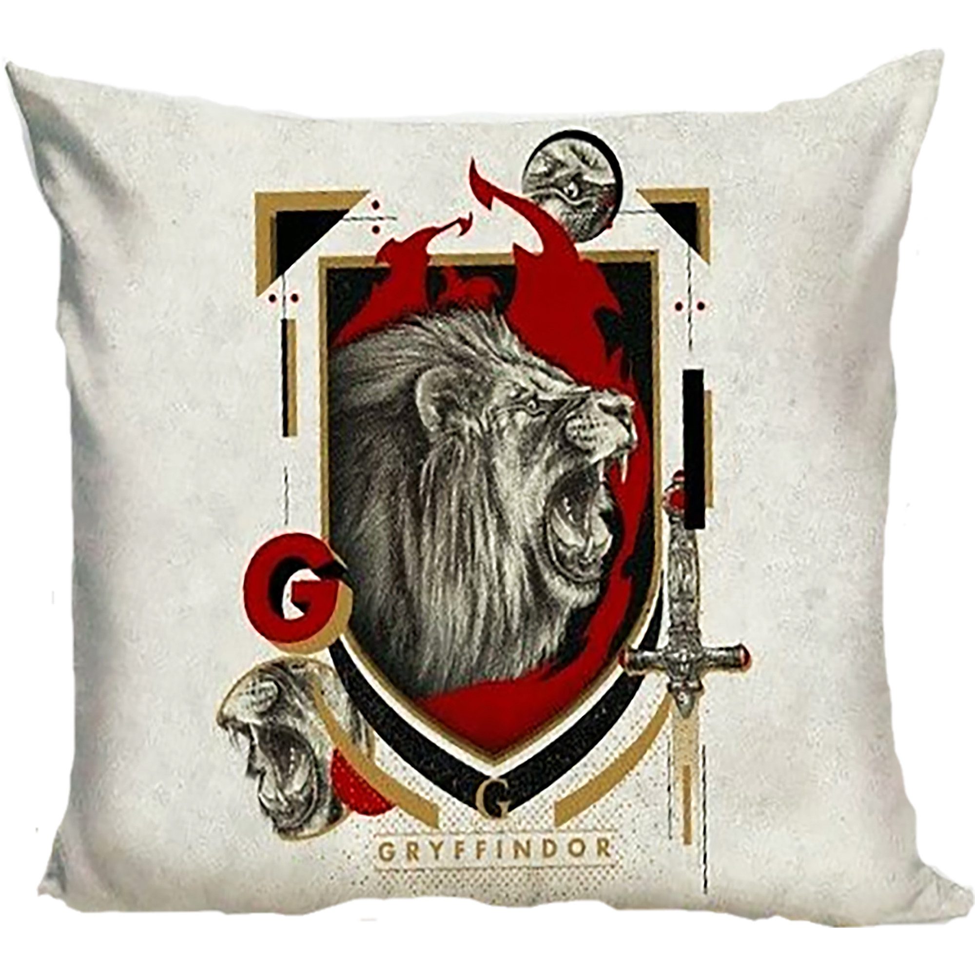 BERONAGE Kinderbettwäsche Harry Potter Houses Bettwäsche Linon / Renforcé 147 Bettbezug School, 100% Baumwolle, 2 teilig, 135x200 + 80x80 cm