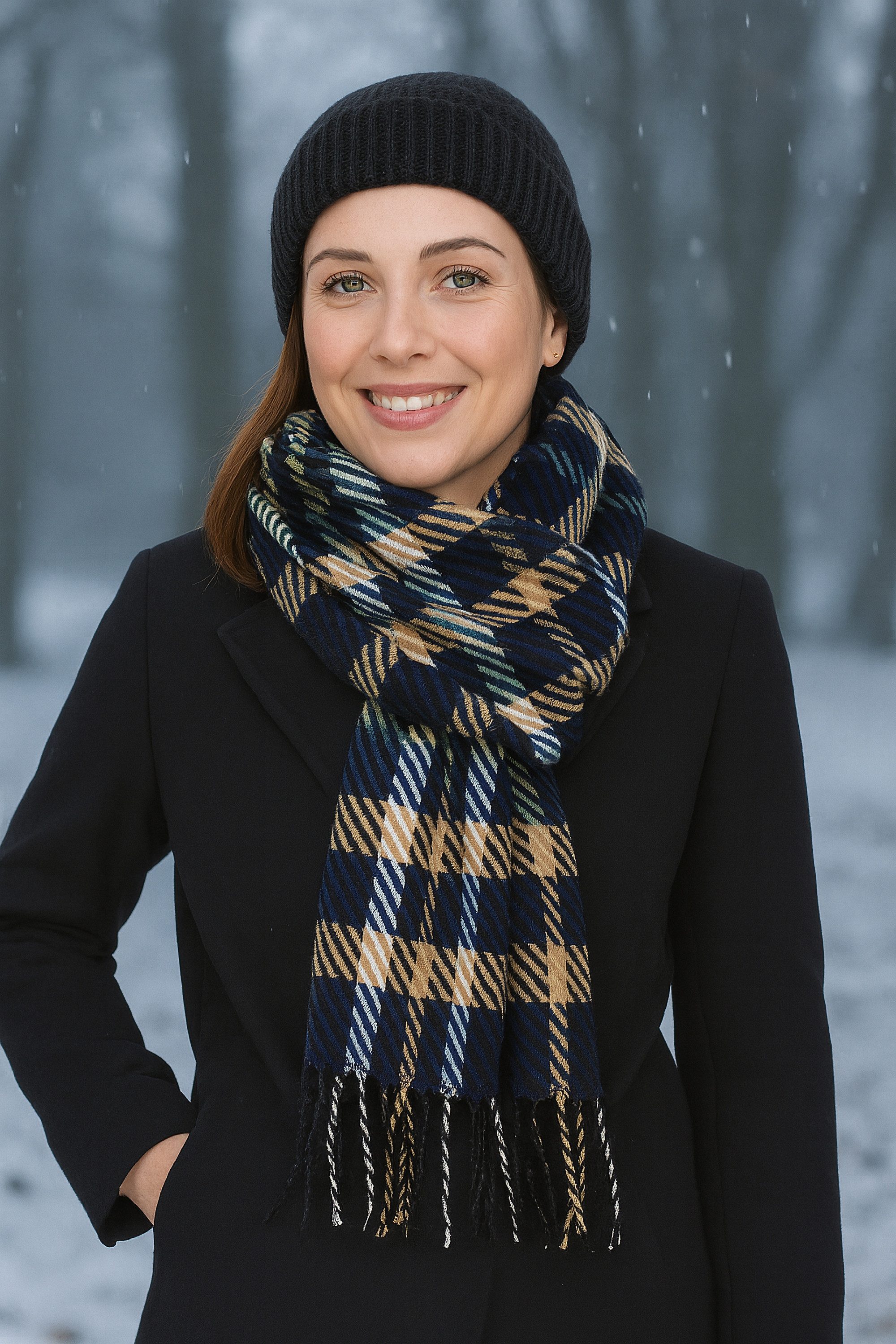 COLLEZIONE ALESSANDRO Wollschal Elegant, (1-St), moderner günstig online kaufen