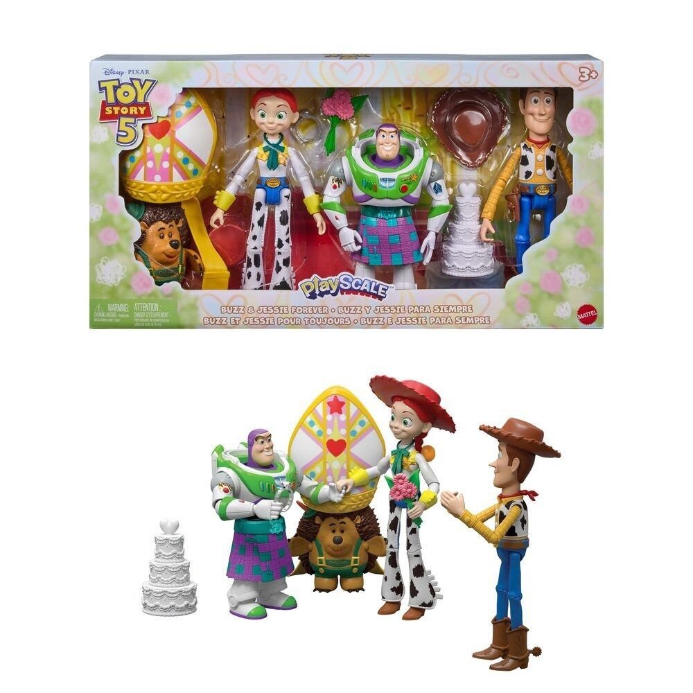 Mattel® Disney Pixar Toy Story 5er-Pack mit 4 Figuren Spielbausteine