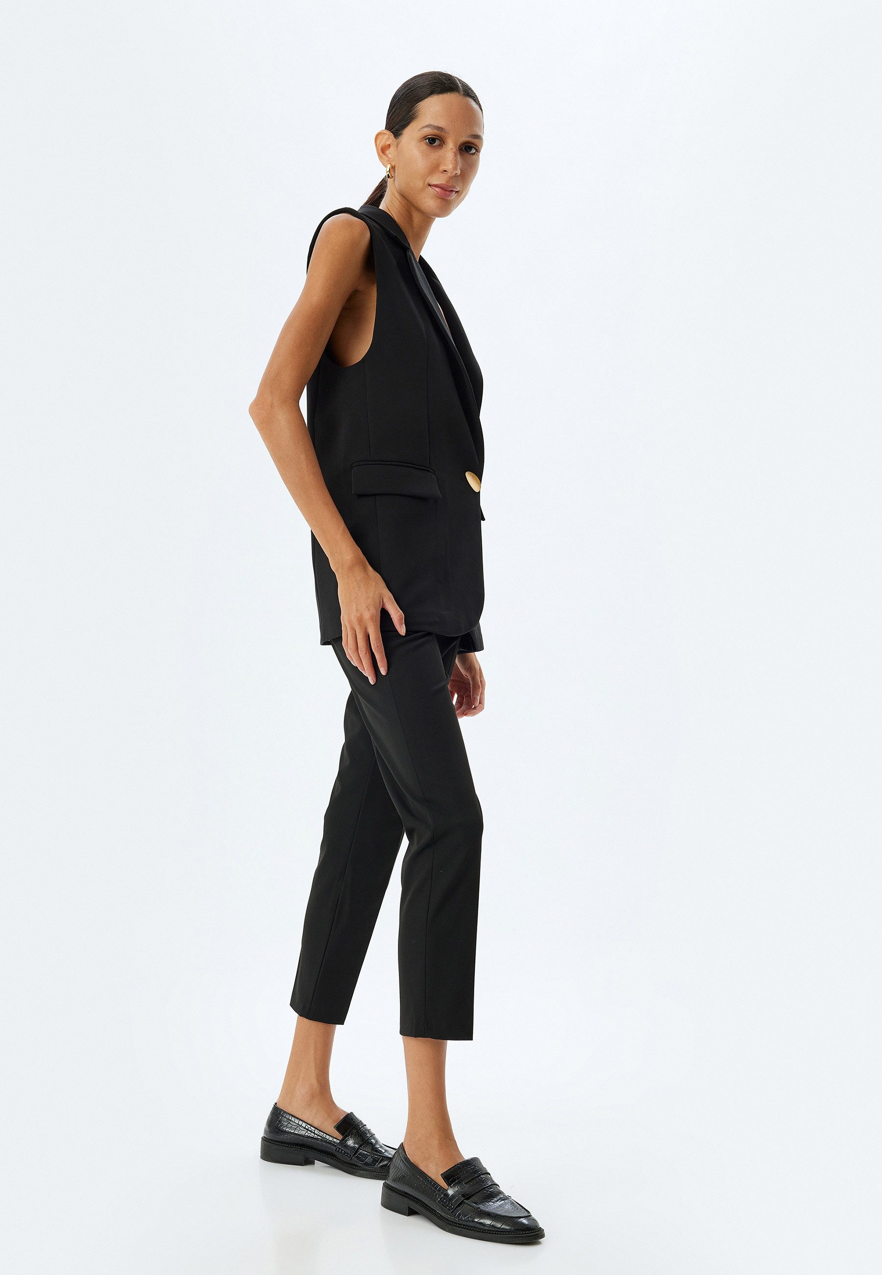 Koton Anzughose Normale Leibhöhe Cigarette