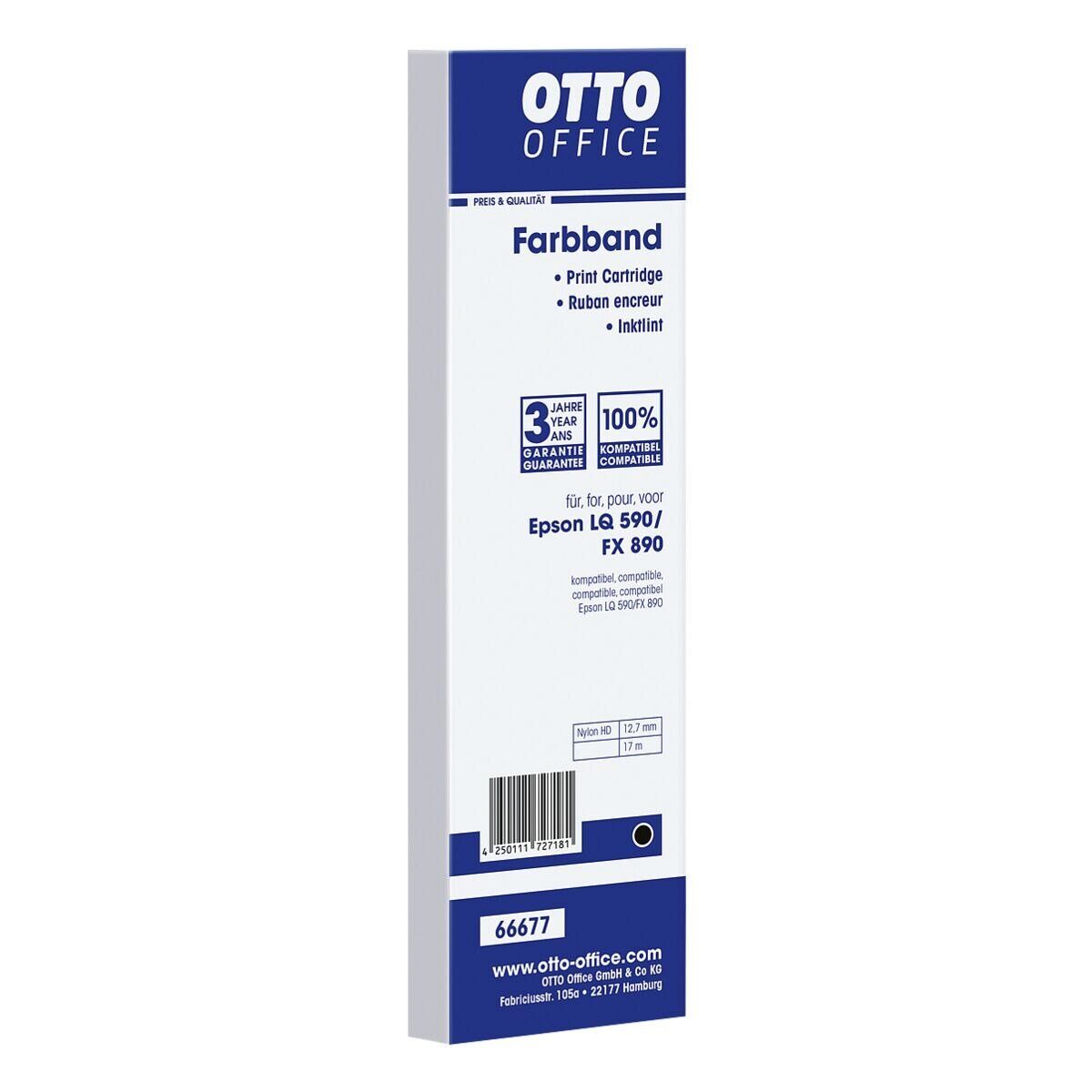 Otto Office  Office Druckerband S015337, Farbband für Nadeldrucker, schwarz