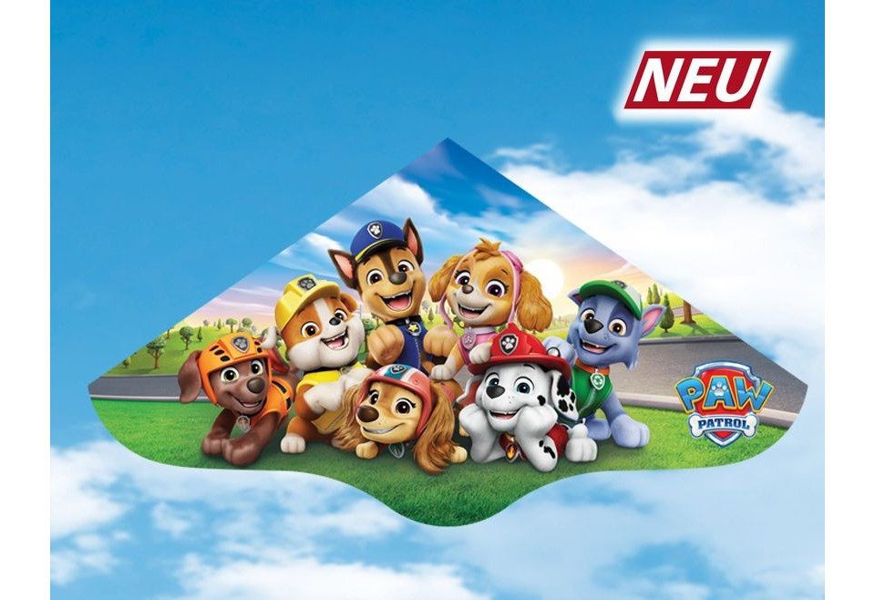 Paul Günther Spiel Paul Günther 1281 - PAW Patrol Adventure, Einliner-Drachen aus robu...
