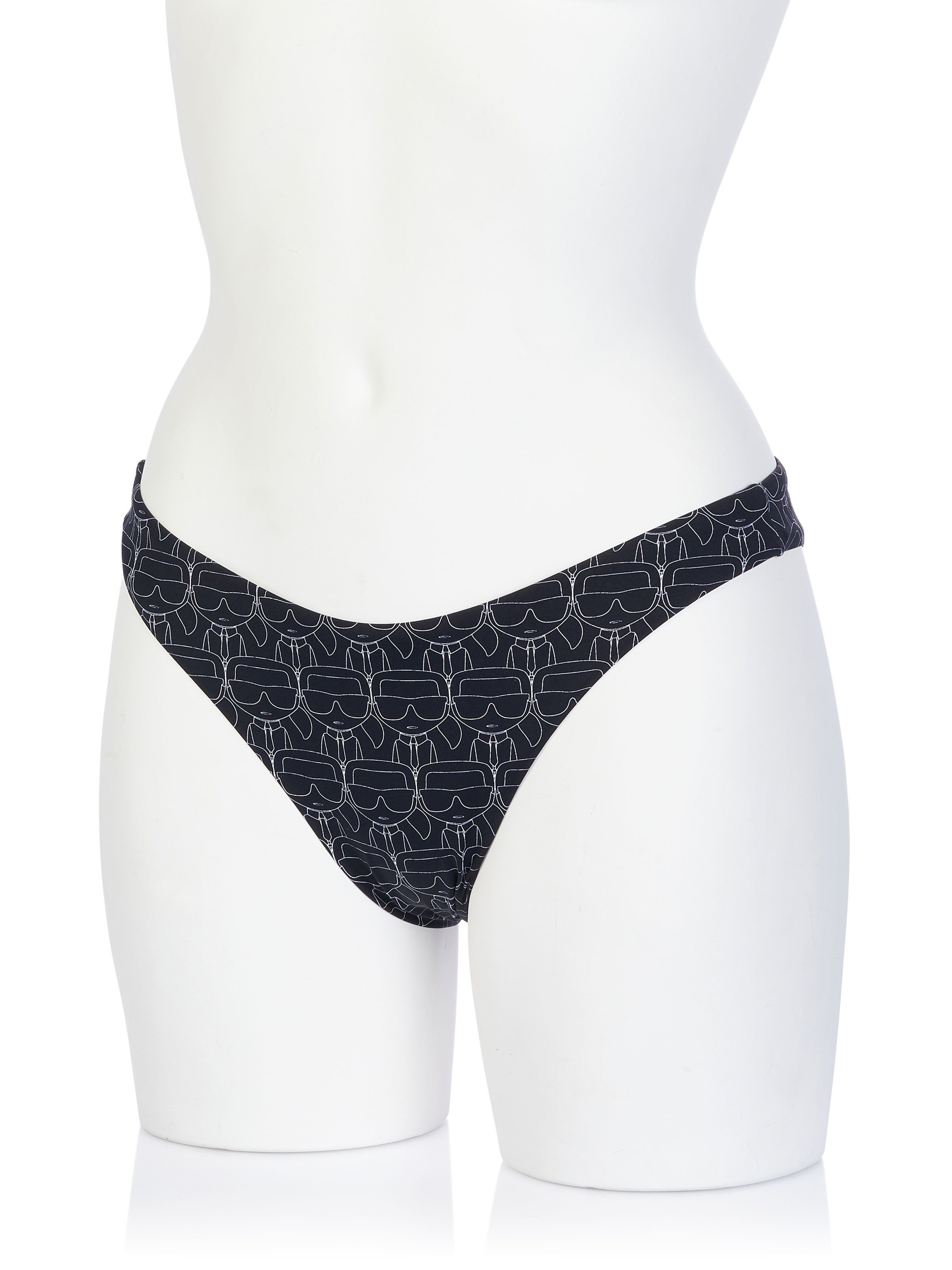 KARL LAGERFELD Bikini-Hose Karl Lagerfeld Bikinihose Schwarz