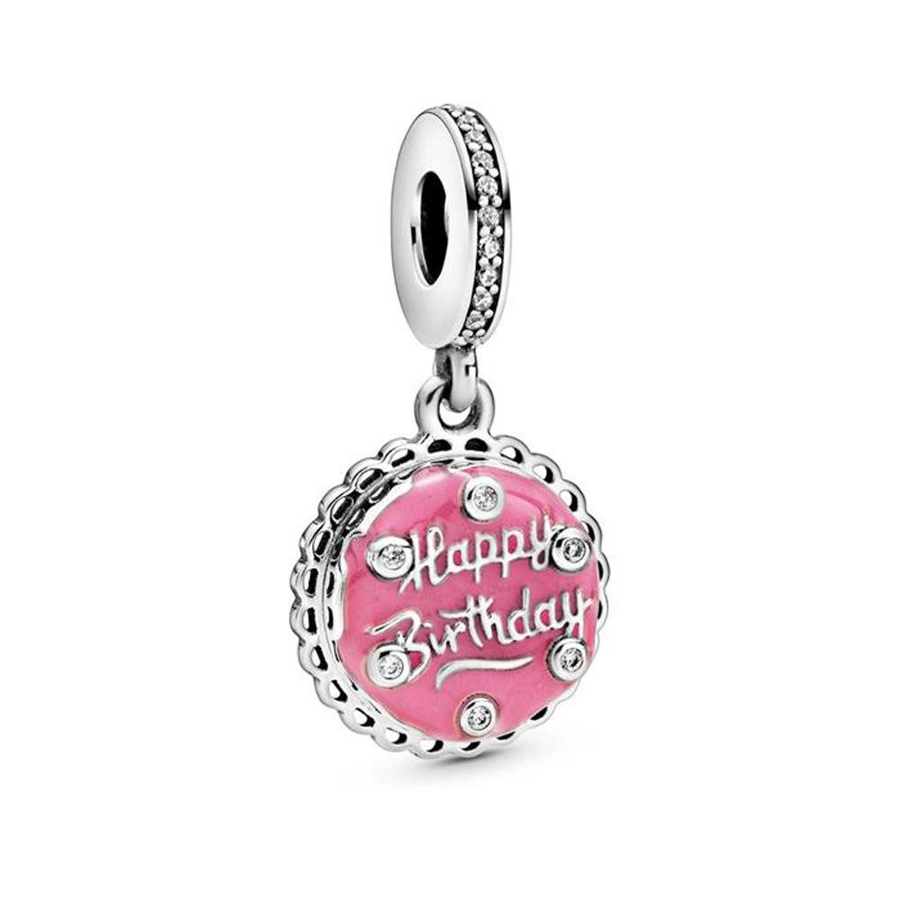 Pandora Charm-Einhänger PANDORA Charm "Happy Birthday" Kuchen Geburtstag 798888C01