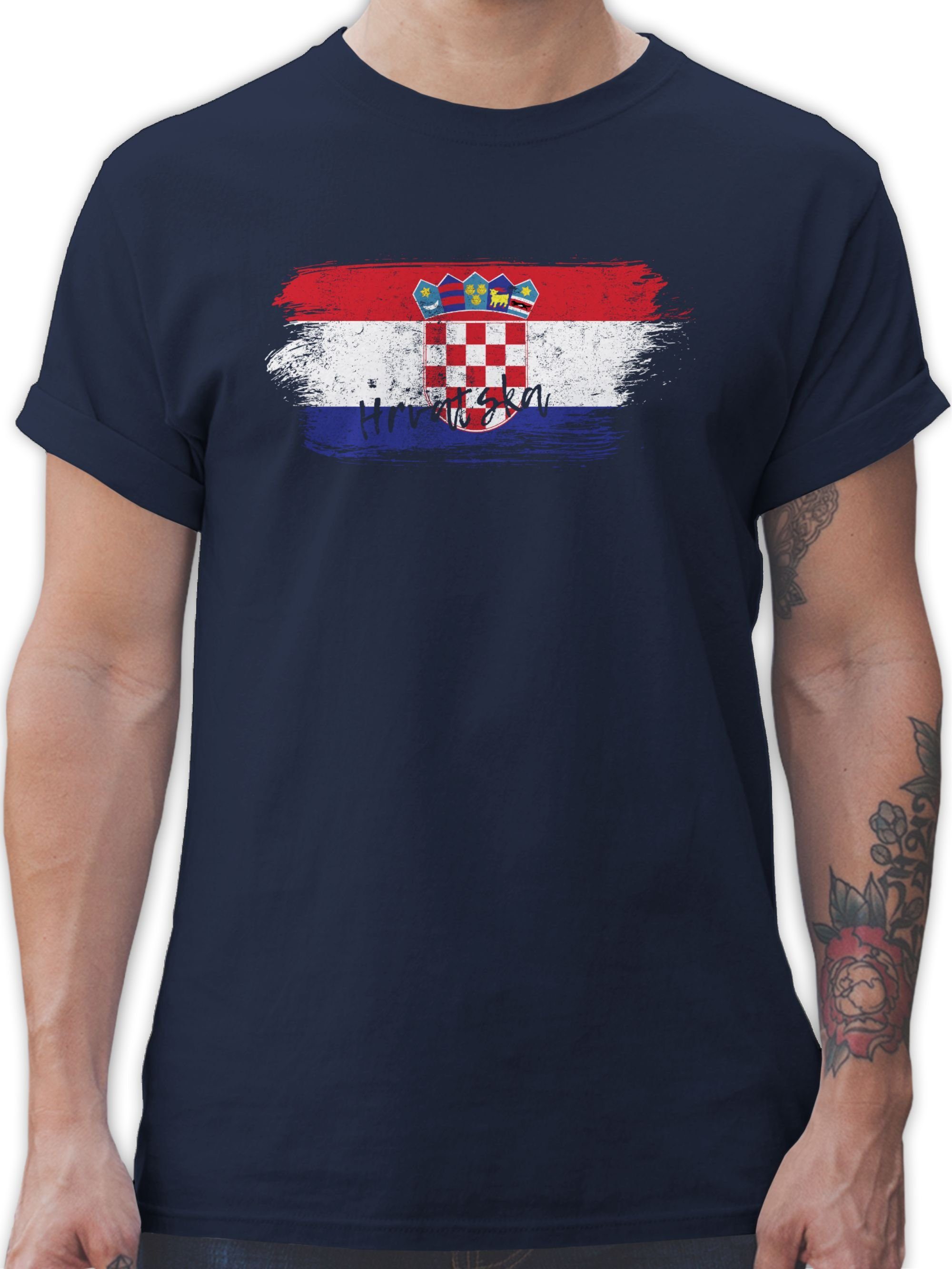 T-Shirt Kroatien Vintage