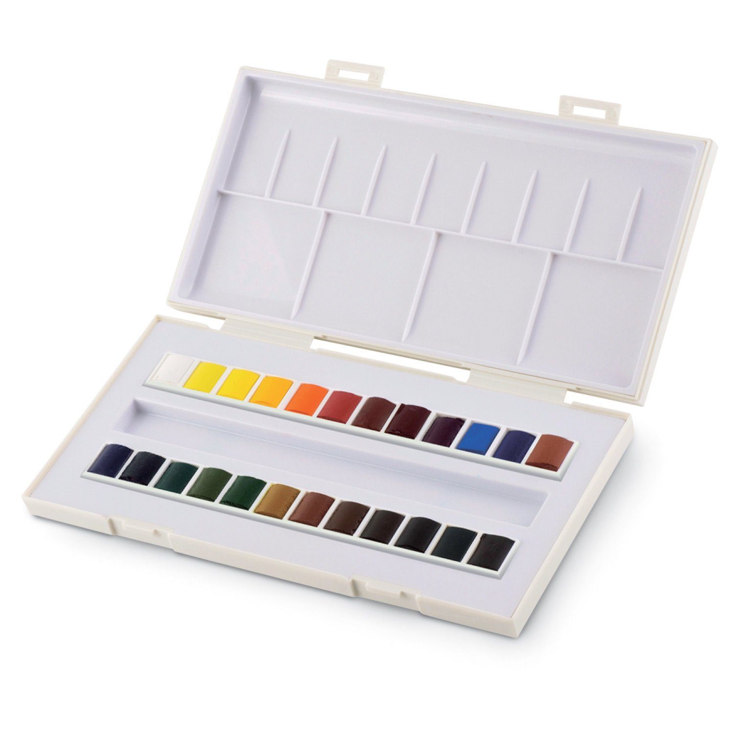 SENNELIER Kreativset SENNELIER „La petite Aquarelle“ Aquarell-Reisesets mit 24 1/2 Näpfe, (24-tlg)