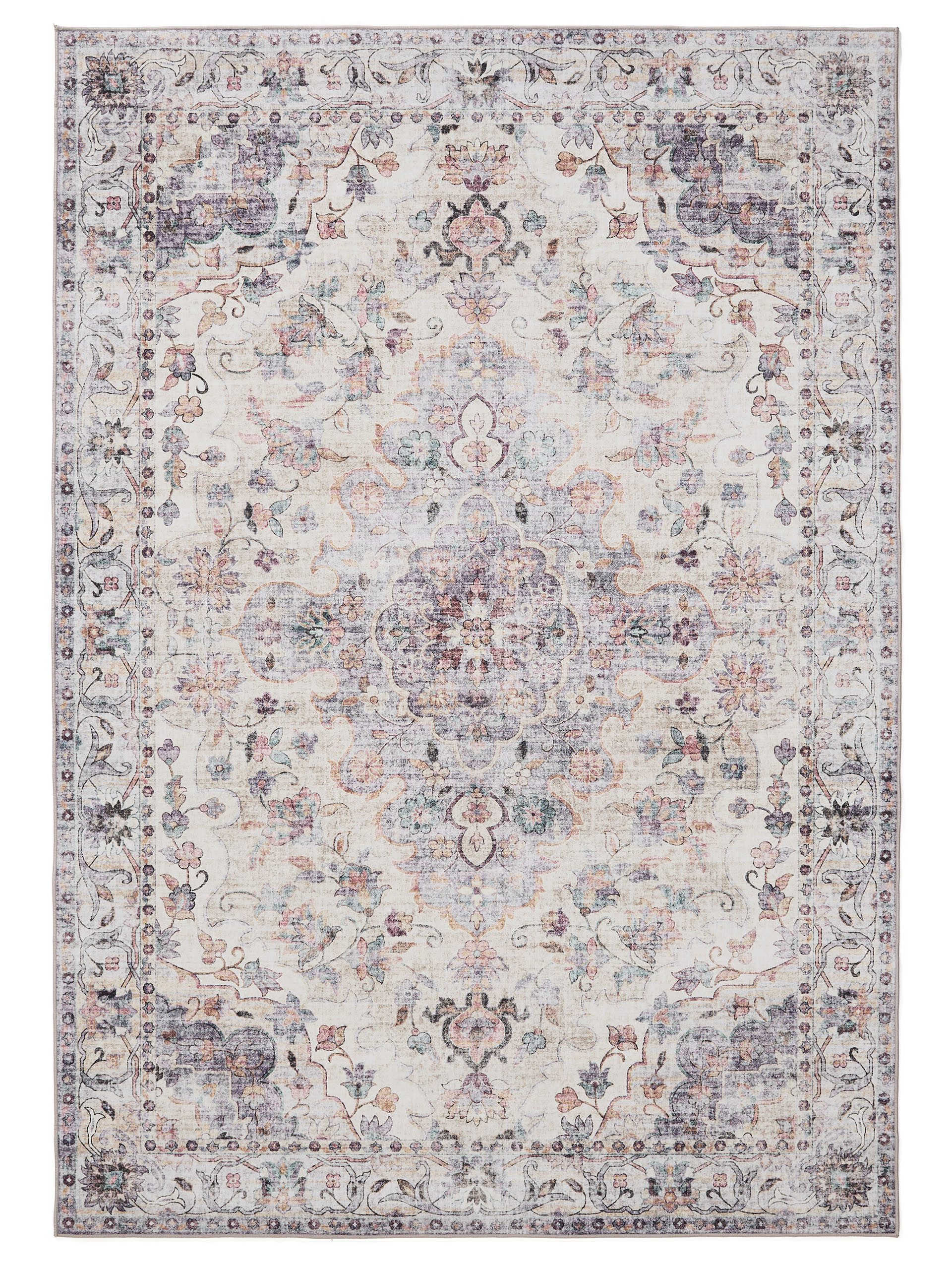 Interiyou Teppich Gent, Rechteckig, Höhe: 5 mm, Vintage Kurzflor für Wohnzi günstig online kaufen