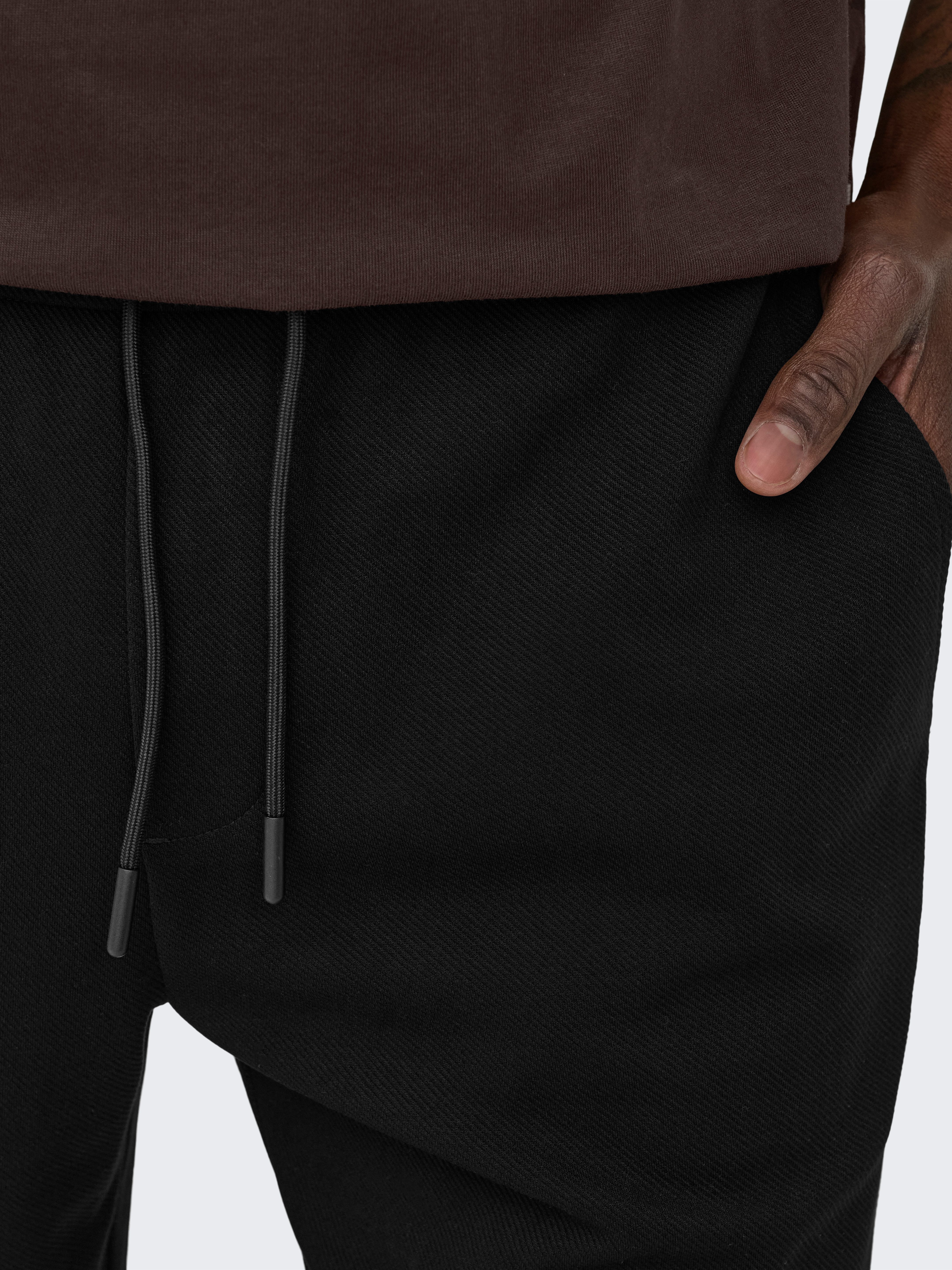 ONLY & SONS Sweatshorts ONSNEWKODYL REG S SHORTS BP Materialmix, normal geschnitten