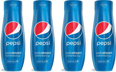 SodaStream Getränke-Sirup Pepsi Cola, 4 Stück, für bis zu 9 Liter Застосуватиgetränk