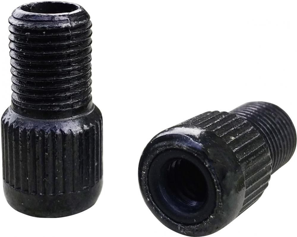 Zefal Fahrradpumpe Zéfal Ventiladapter 10 Stk. SV/DV auf AV Messing - praktische Lösung f
