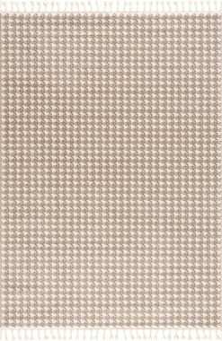 Teppich Colmar, Guido Maria Kretschmer Home&Living, rechteckig, Höhe: 14 mm, mit Fransen, weiche Haptik, flach, pflegeleicht, elegant