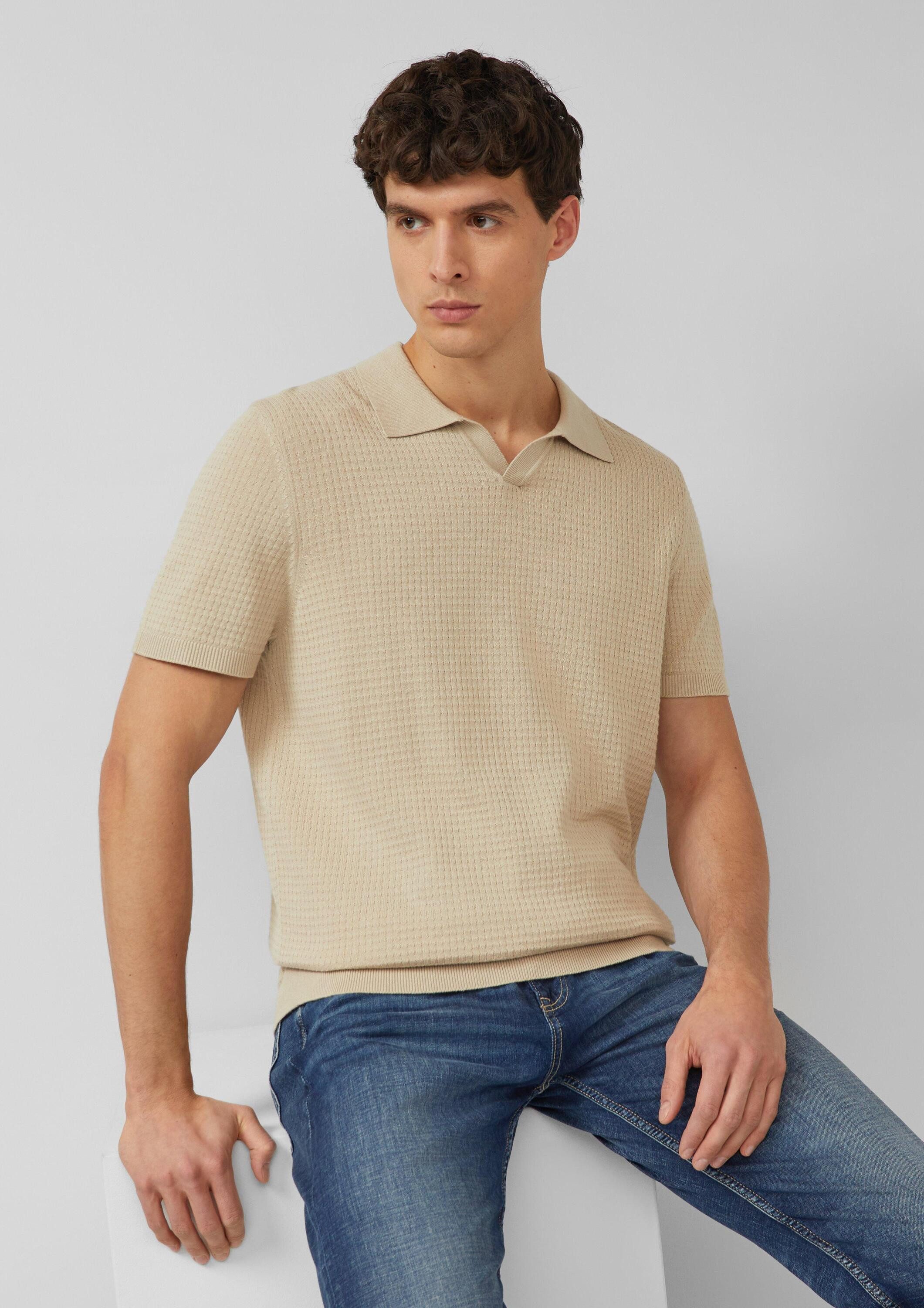 Kurzarmpullover Strickpullover