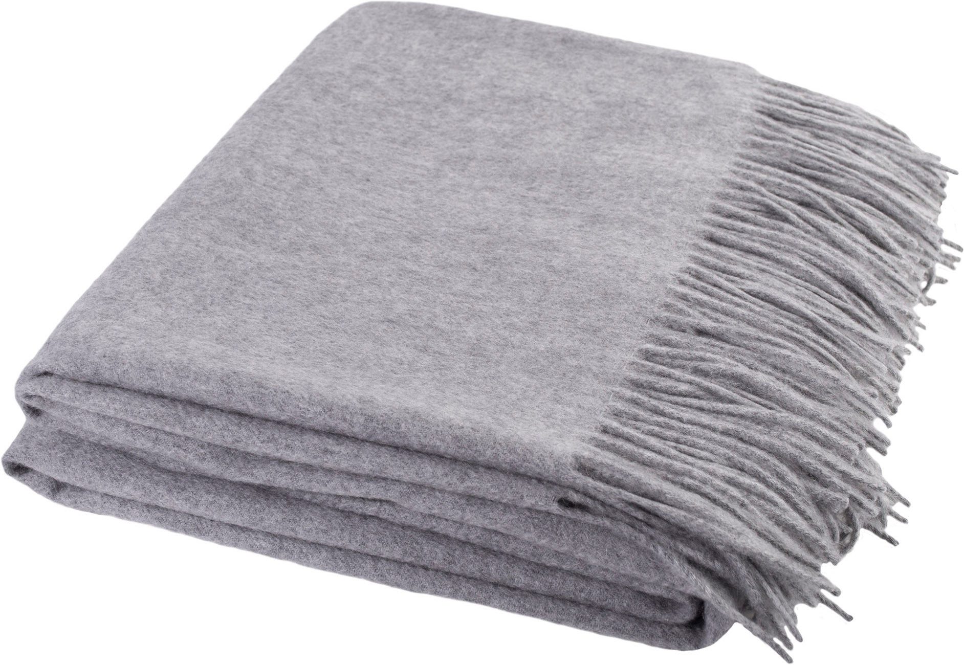 Wohndecke Since 1828 Cashmere, ZOEPPRITZ1828, Klassisch unifarbenes Plaid aus besonders feinem Cashmere