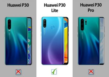 MyGadget Handyhülle Silikon Hülle für Huawei P30 Lite, robuste Schutzhülle TPU Case Slim Silikonhülle Back Cover Kratzfest