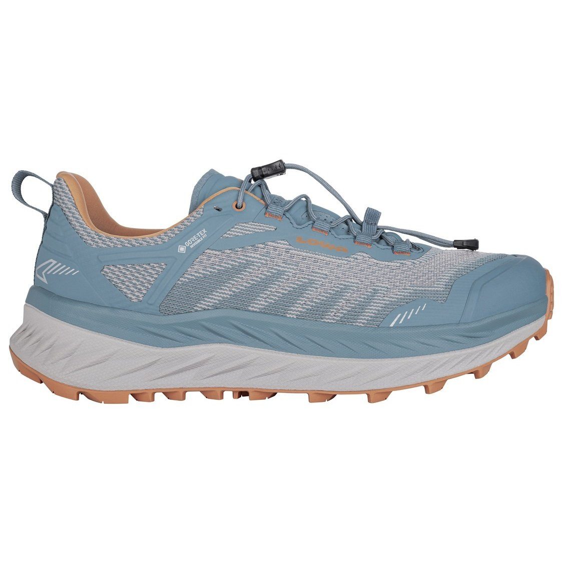 Lowa Fortux GTX (wasserdicht) 2024 rauchblau/rost Herren Laufschuh
