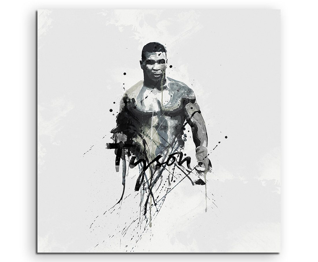 Sinus Art Leinwandbild Mike Tyson II 60x60cm SA