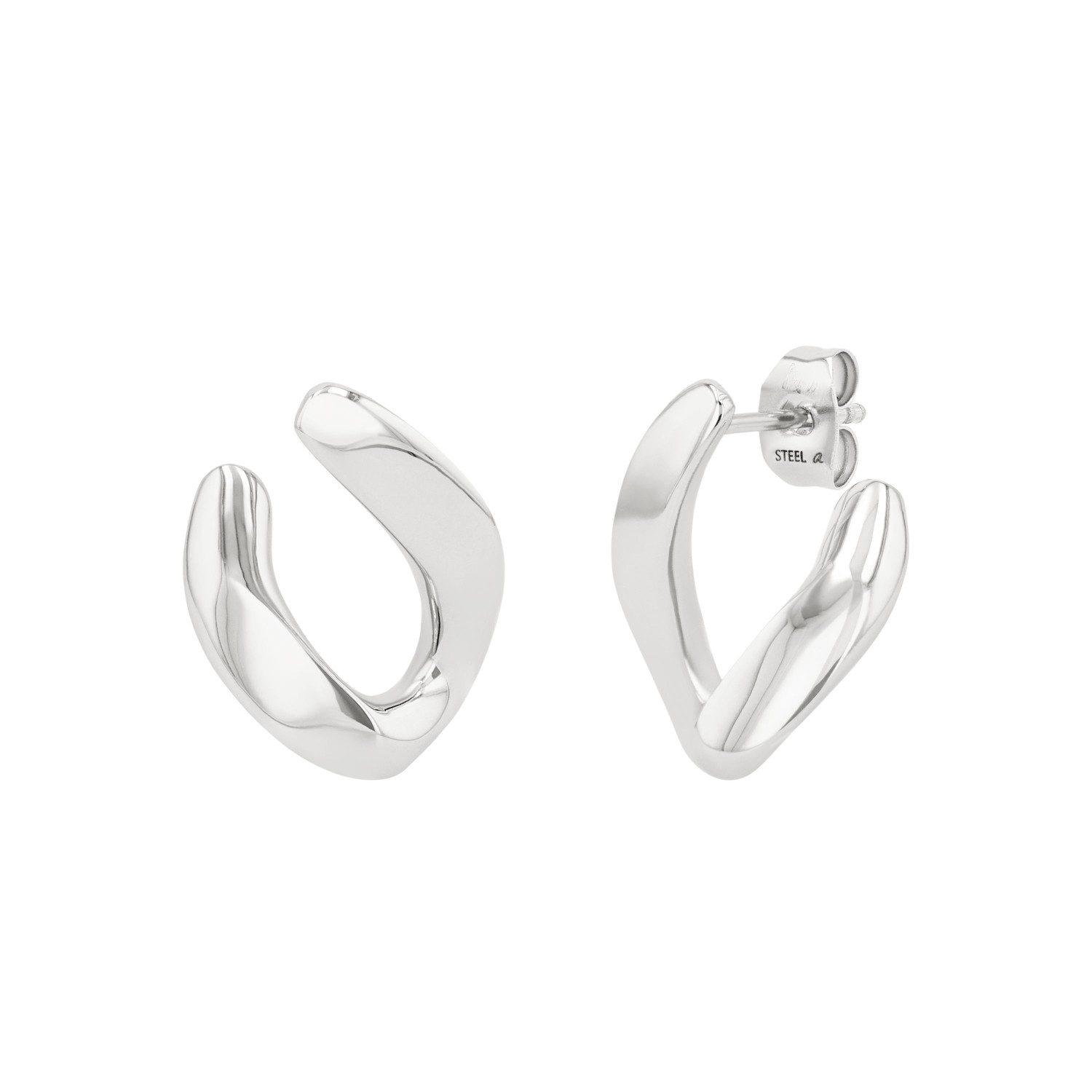 Noelani Paar Ohrstecker Noelani Ohrstecker für Damen, Edelstahl (Ohrstecker, 4-tlg)