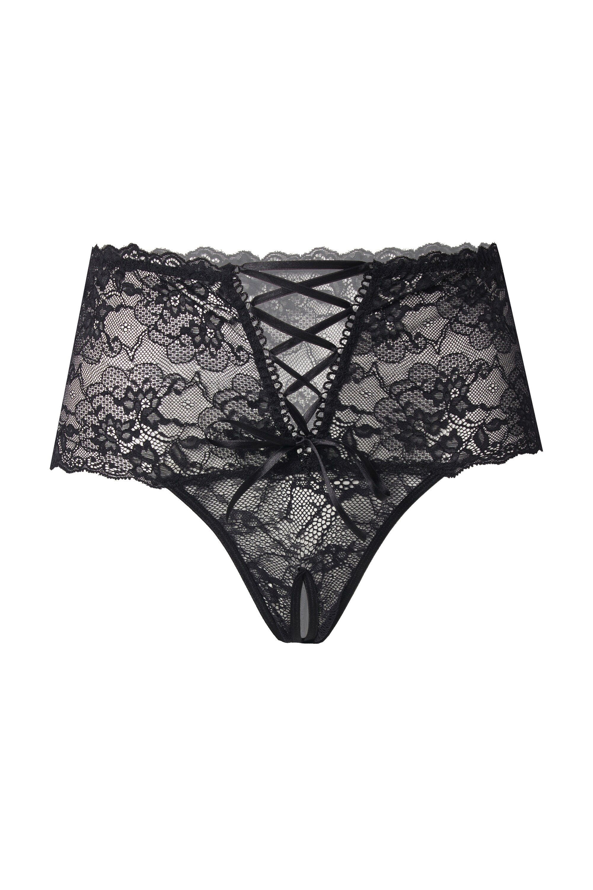 Ulla Popken Slip String Ouvert Spitze