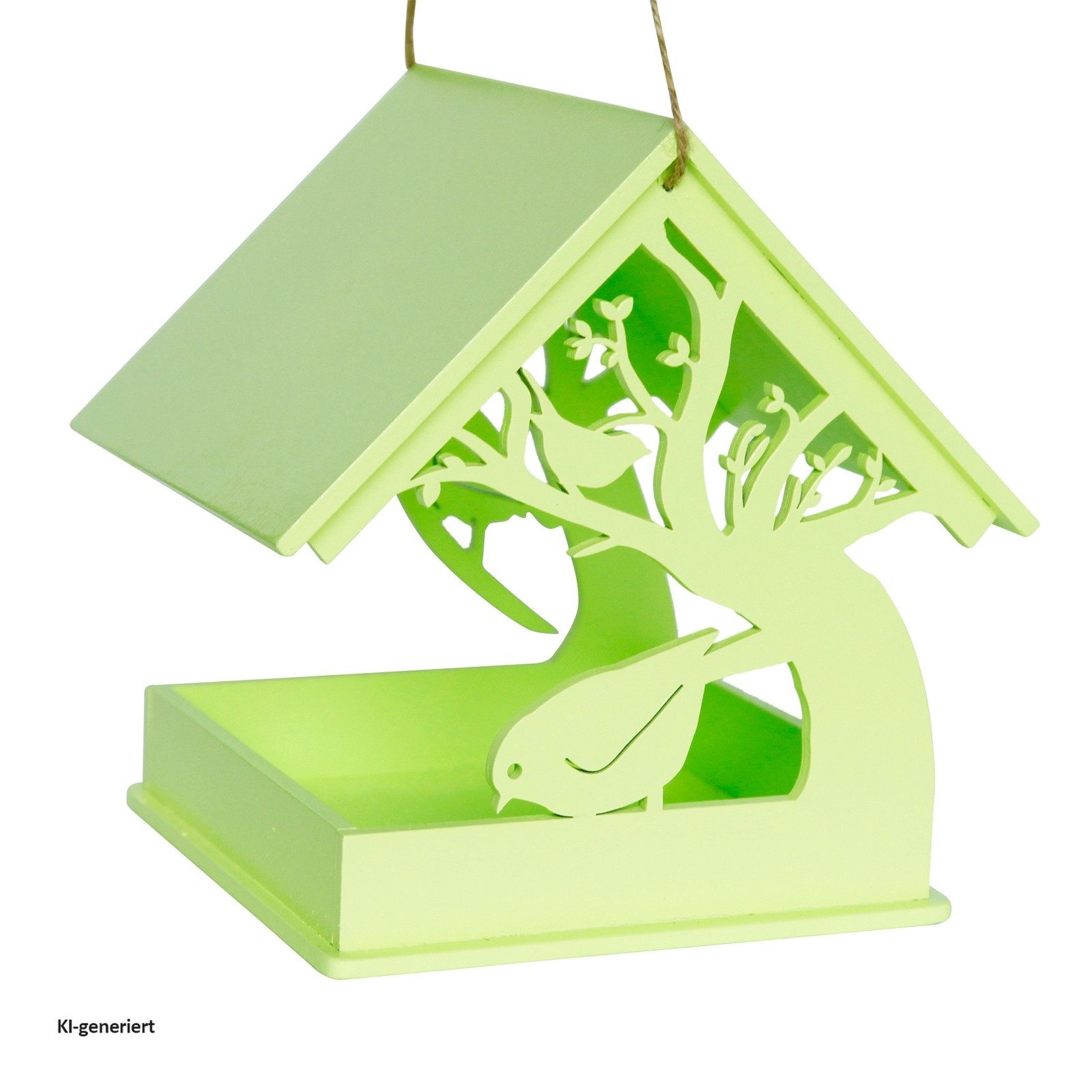 HTI-Line Vogelhaus Vogelhaus Mina, Futterhäuschen mit Baum-Motiv