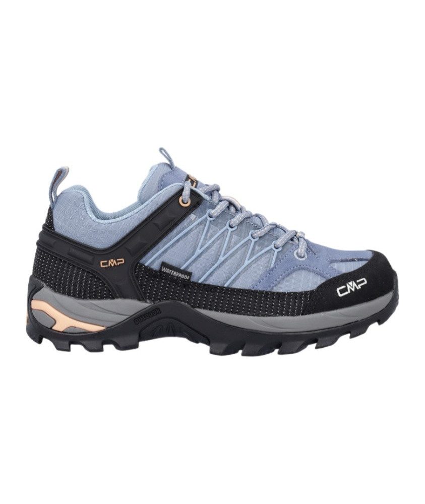 CMP Rigel Low WP (Trekking, wasserdicht) stormblau Damen Wanderschuh