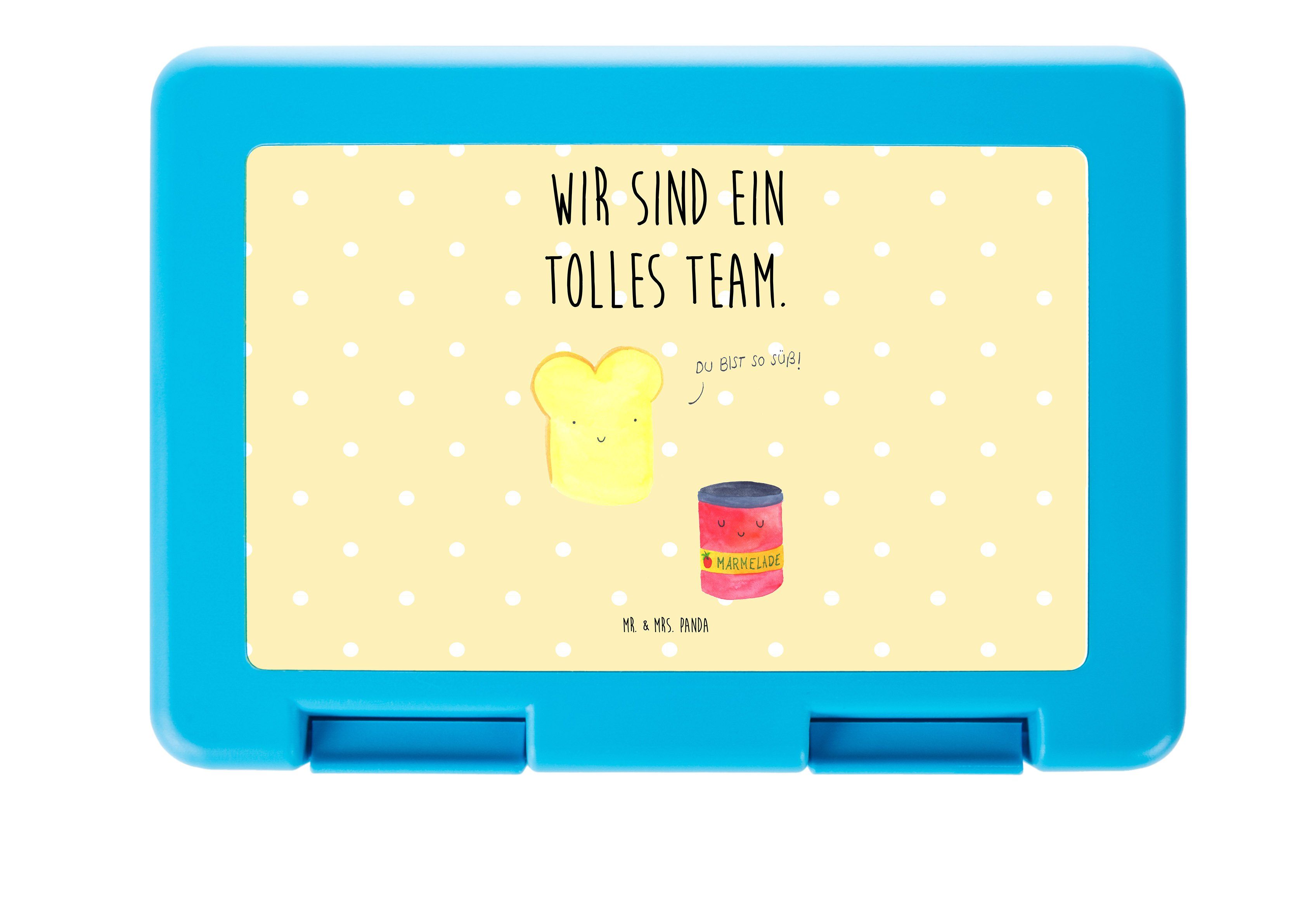 Mr. & Mrs. Panda Dose »Toast & Marmelade Gelb Pastell Geschenk