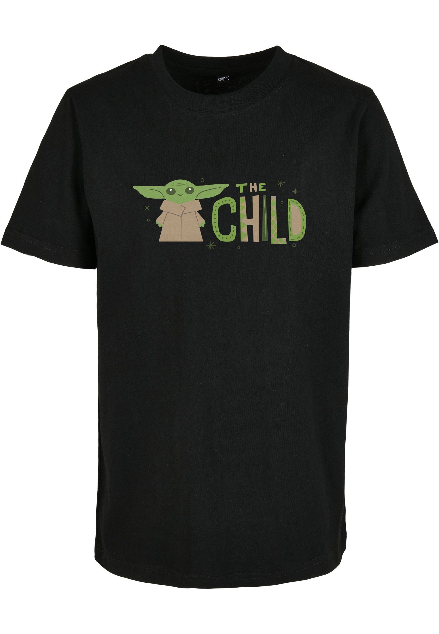 black Mandalorian Kurzarmshirt Tee The Kids (1-tlg) Kinder Child MisterTee