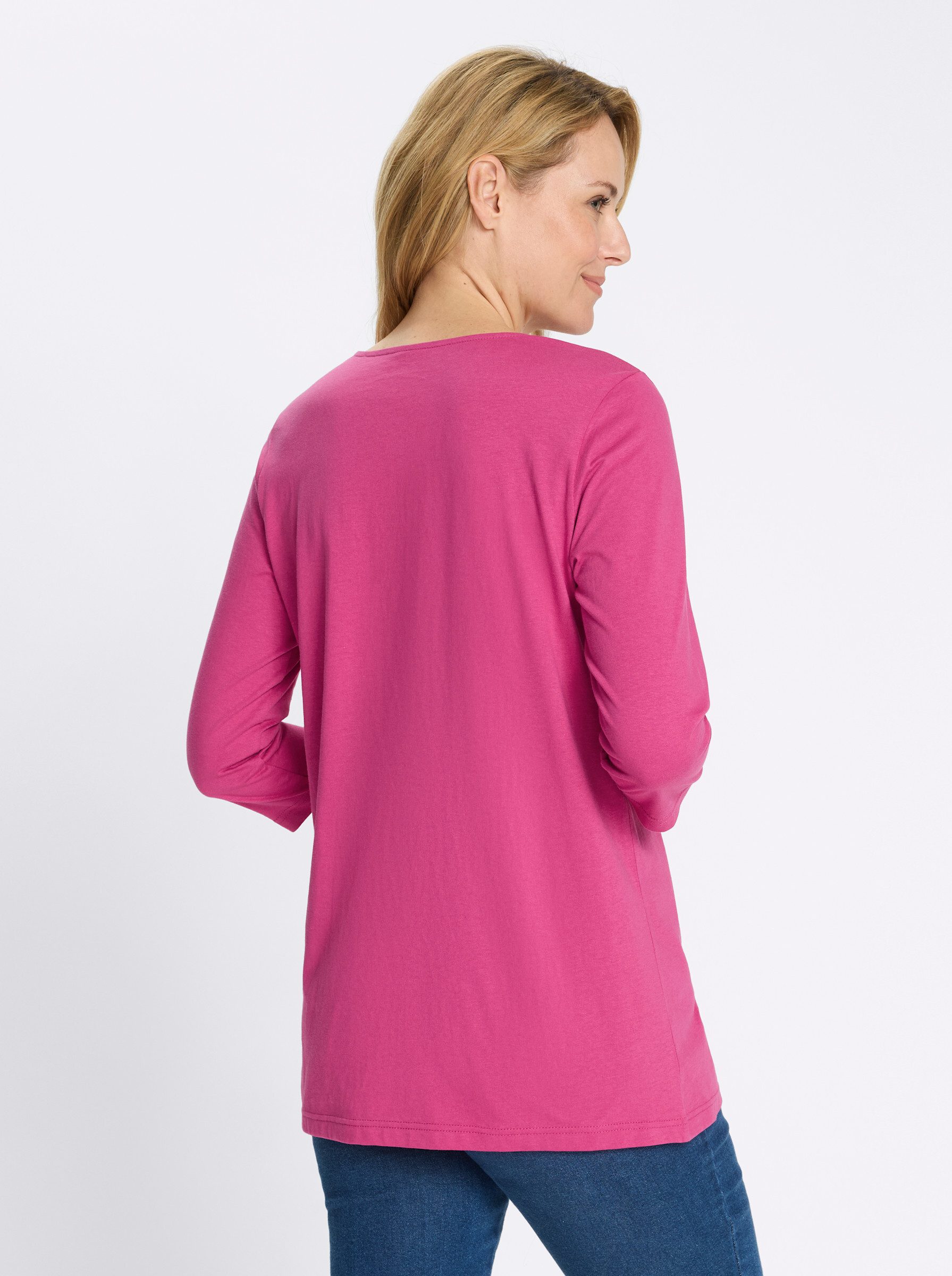 Sieh an! T-Shirt Longshirt 3/4-Arm