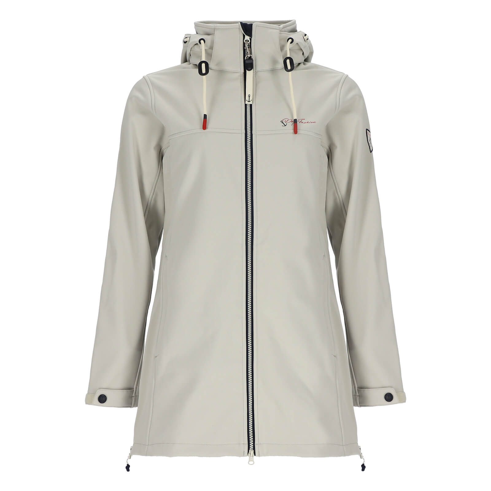 Dry Fashion Softshellmantel Hooge Damen Softshelljacke Hooge mit Fleece-Innenfutter - Jacke Atmungsaktiv