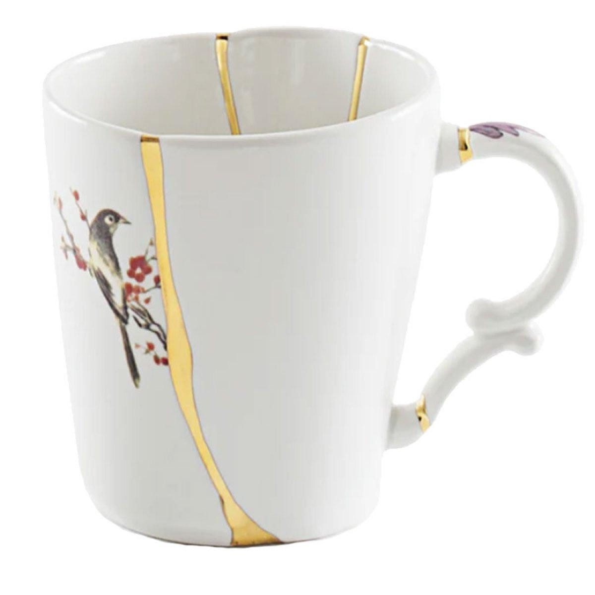 Seletti Tasse Henkelbecher Kintsugi 3 Porzellan