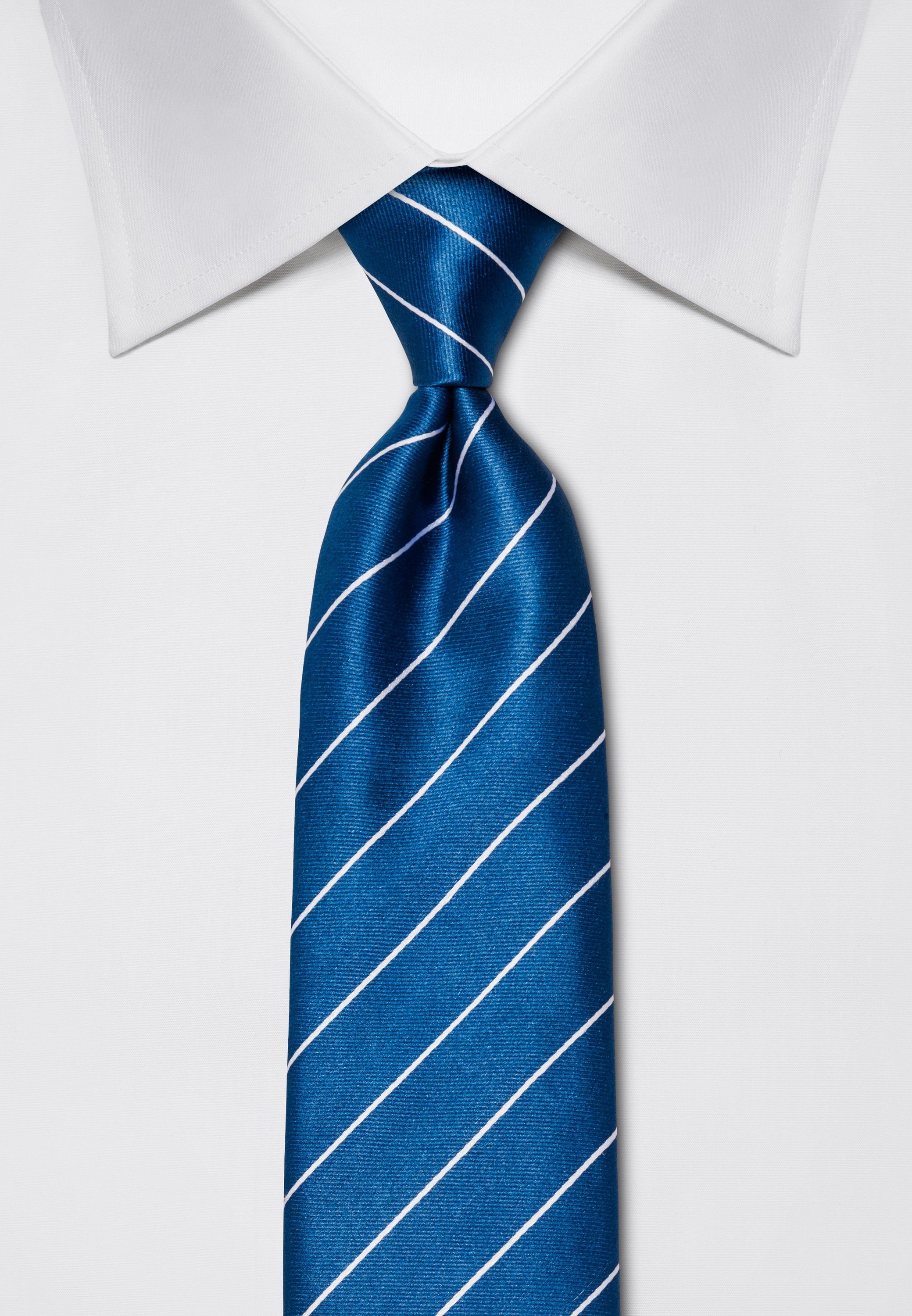 blau gestreift Krawatte Boretti Vincenzo