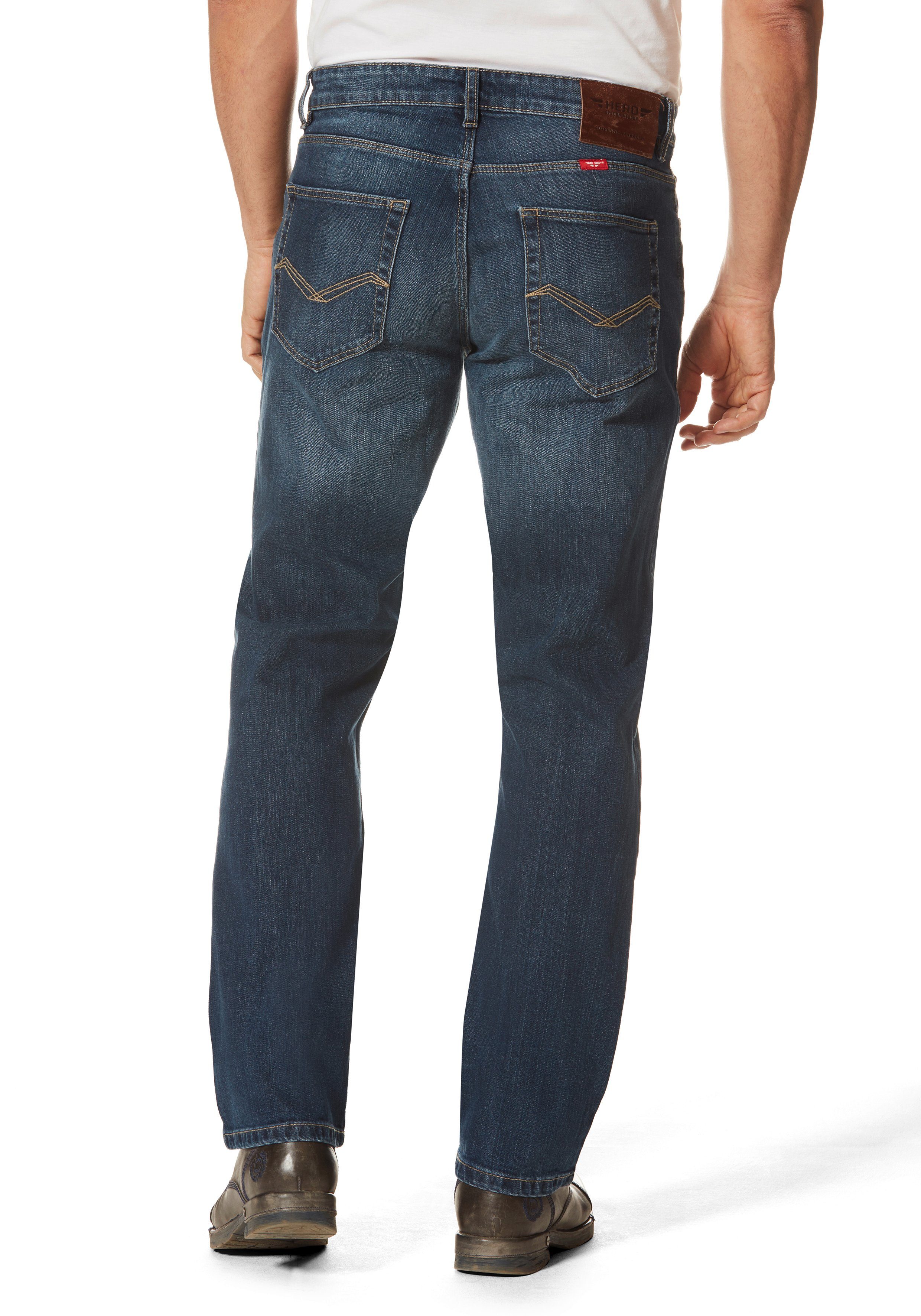 Stooker Men Straight-Jeans HERO JEANS HOSE - PHÖNIX BIG STRETCH - Deep blue günstig online kaufen