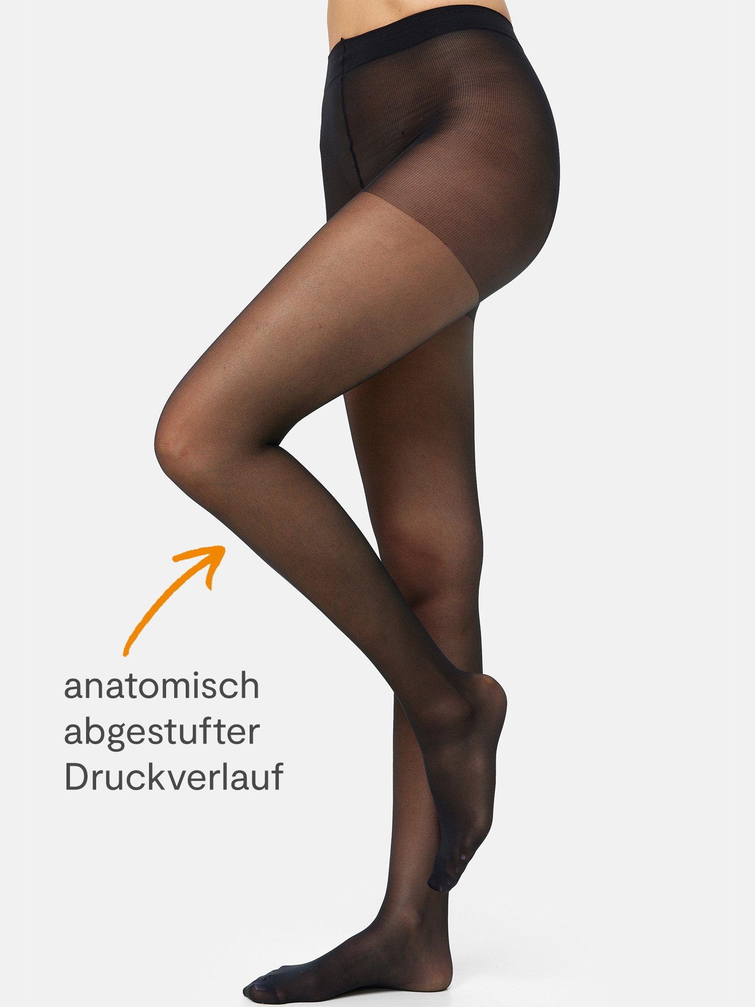 Nur Die Feinstrumpfhose Fit in Form 40 DEN Damen (1er/3er/6er/9er Pack 1 St) nylon semi-transparent Fein-strumpfhose durchsichtig frauen multipack