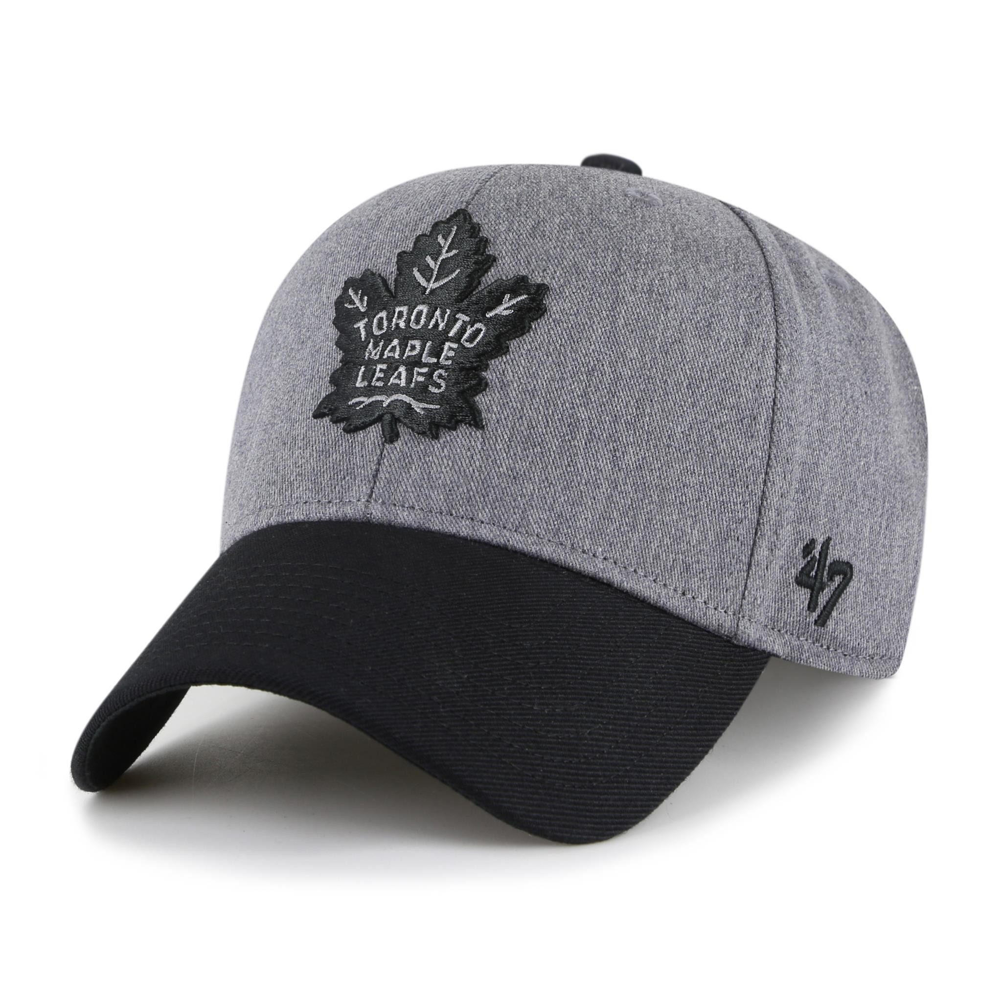 Baseball Cap '47 Brand Cap NHL Toronto Maple Leafs Granite '47 MVP Charcoal