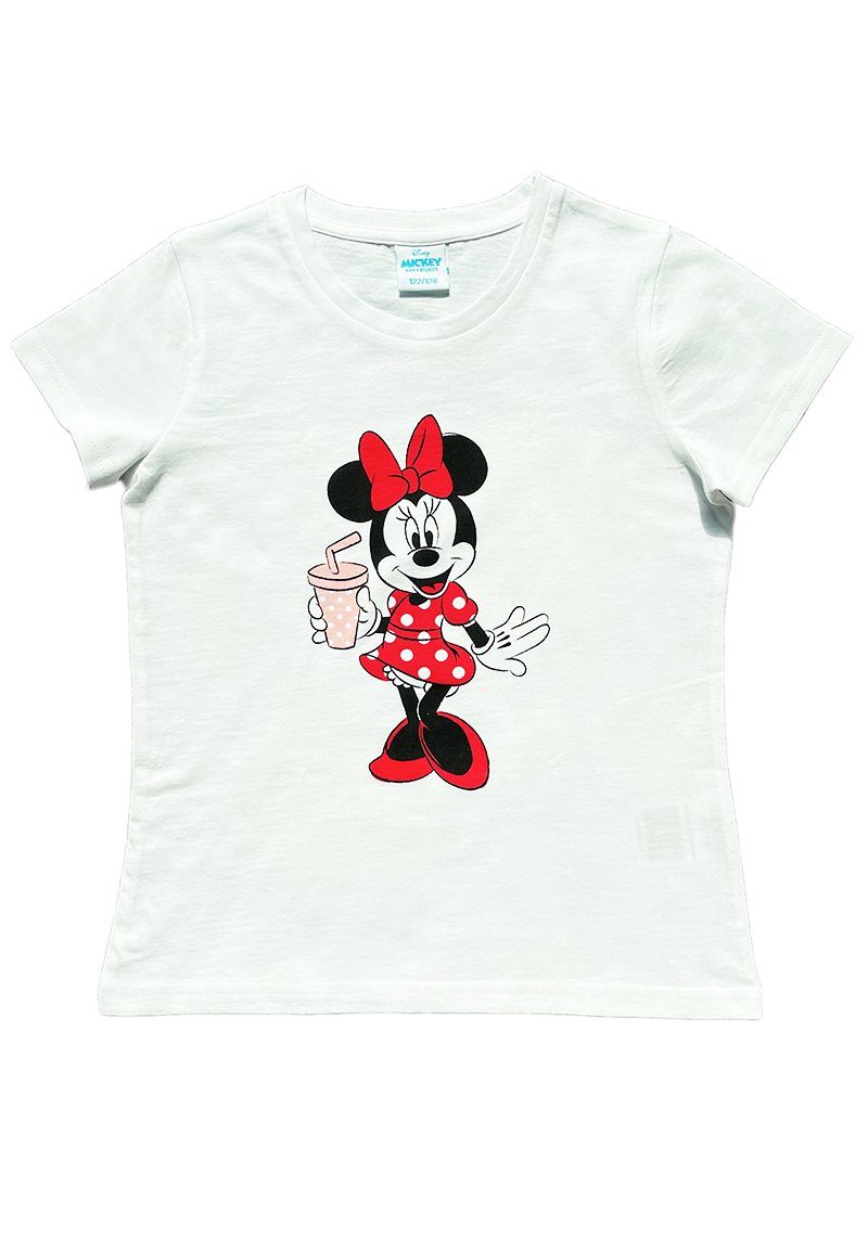 ONOMATO! T-Shirt Minnie Mouse Mädchen Kurzarm-Shirt Kinder Oberteil Sommer