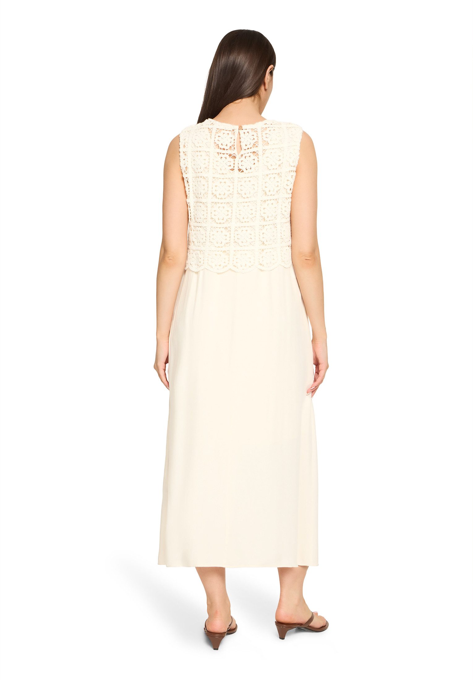 Cartoon Druckkleid Damen mit Stickerei