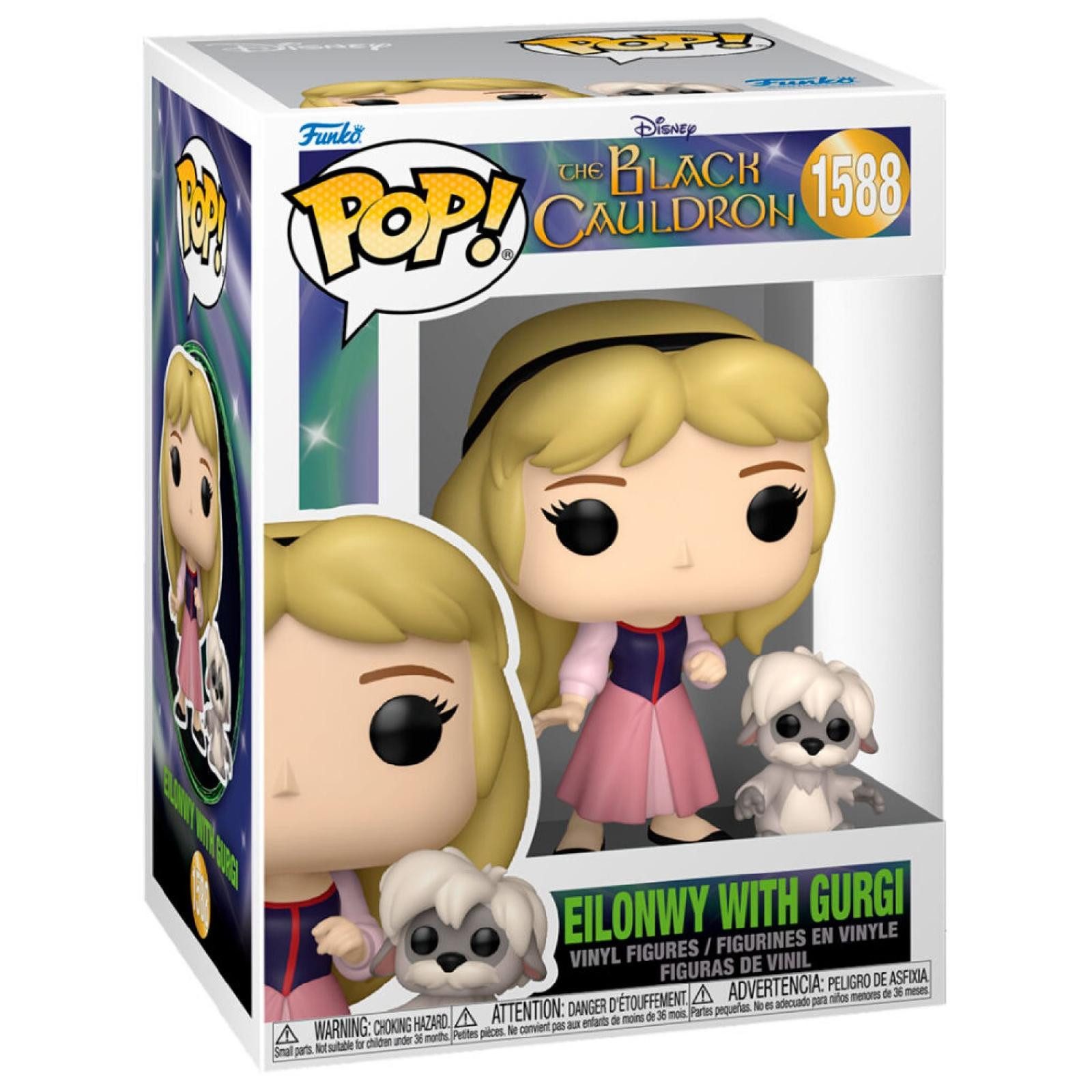 Sammelfigur Disney The Black Cauldron Eilonwy With Gurgi #1588