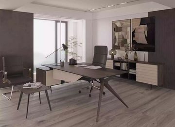 JVmoebel Eckschreibtisch Massiver Eckschreibtisch Arbeitstisch Büromöbel Luxus Tisch Designer (1-St., 1x nur Eckschreibtisch), Made in Europa