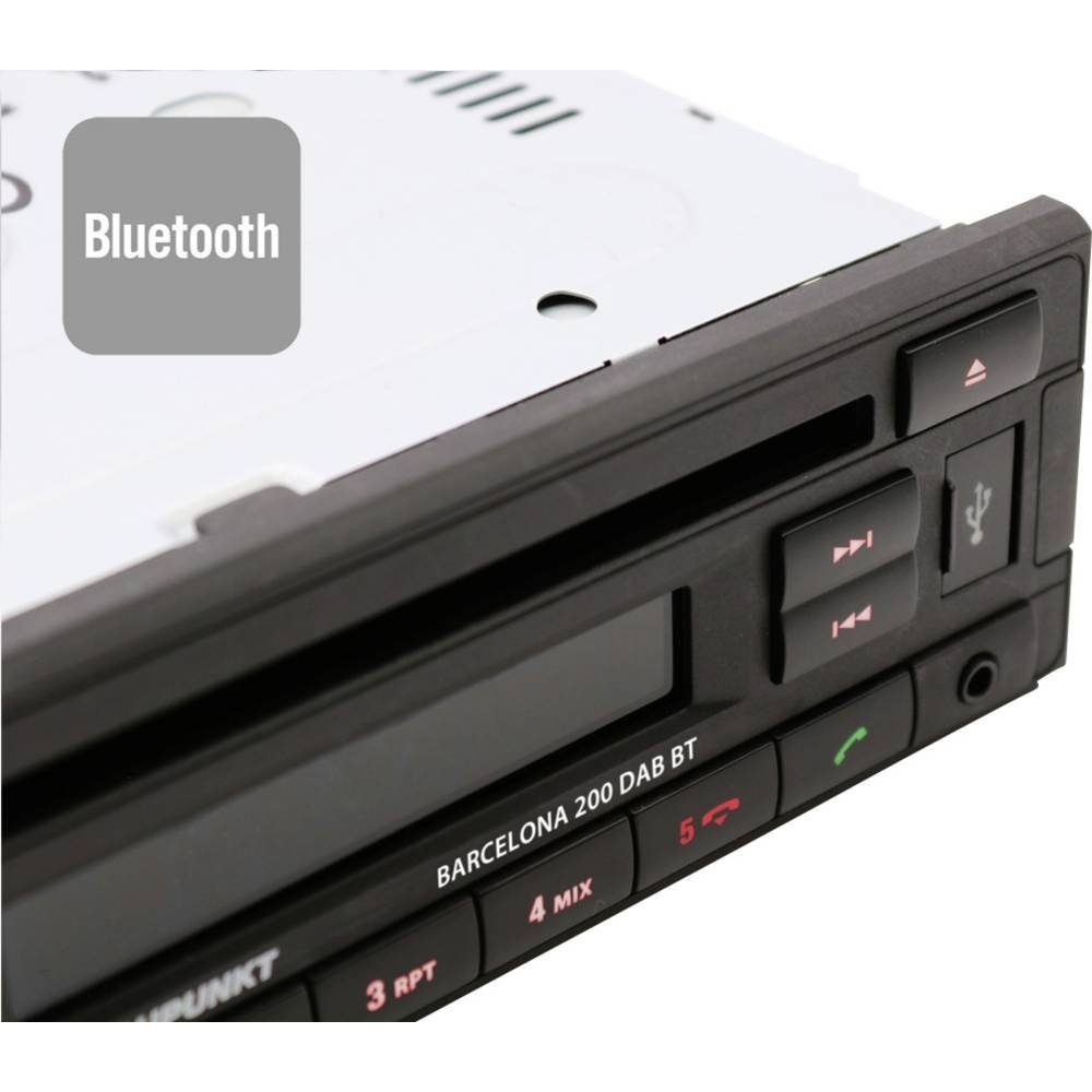 Blaupunkt Autoradio 2001020000004 Autoradio (Bluetooth®-Freisprecheinrichtung, DAB+ Tuner) – Bild 5 von 5