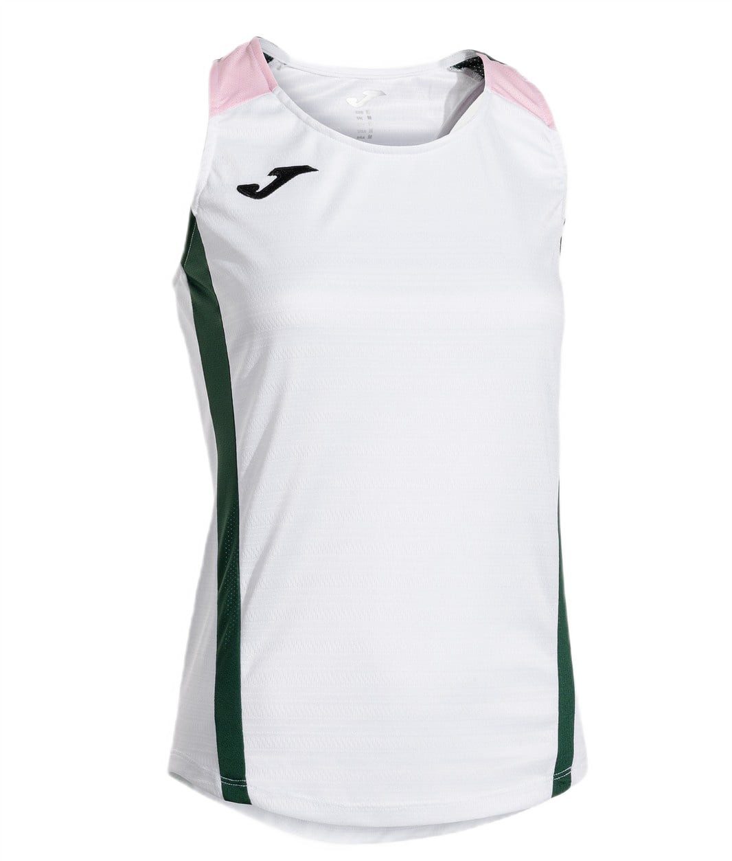 Joma Tanktop Sport-Tank Top Montreal (100% Polyester) weiss/grün/rosa Damen