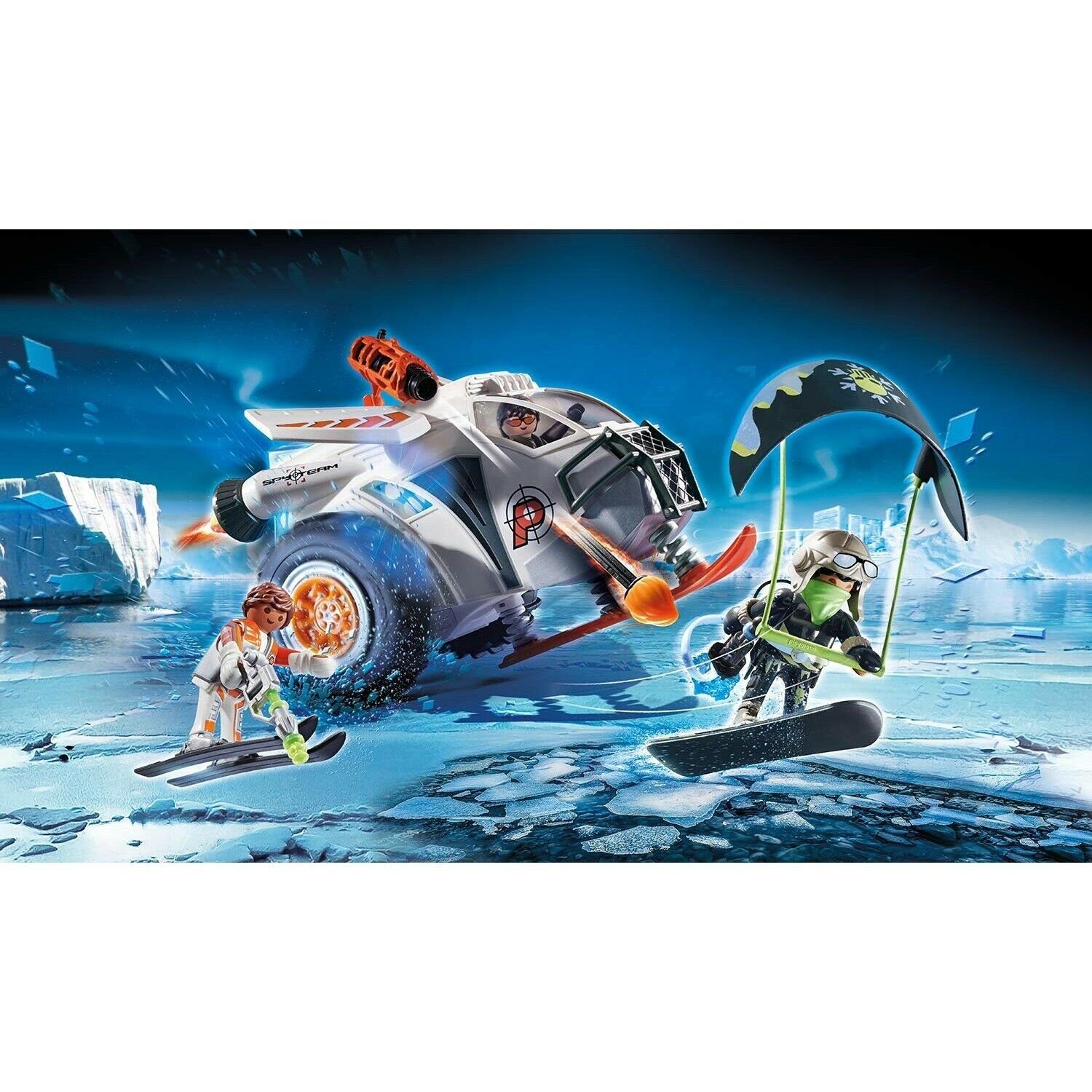 Playmobil® Spielwelt 70231 Top Agents Spy Team Schneegleiter Action, mit 2 günstig online kaufen