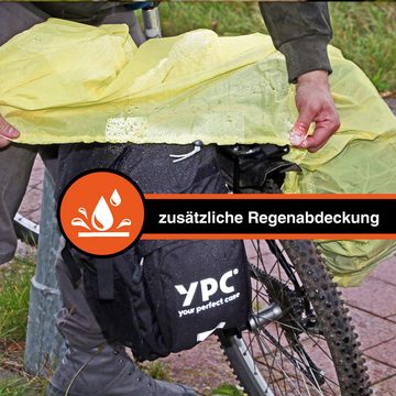YPC Gepäckträgertasche "Outrider" Fahrradtasche für Gepäckträger XL, 42L, 50x35x35cm, geräumig, robust, praktisch, wasserfest, modern