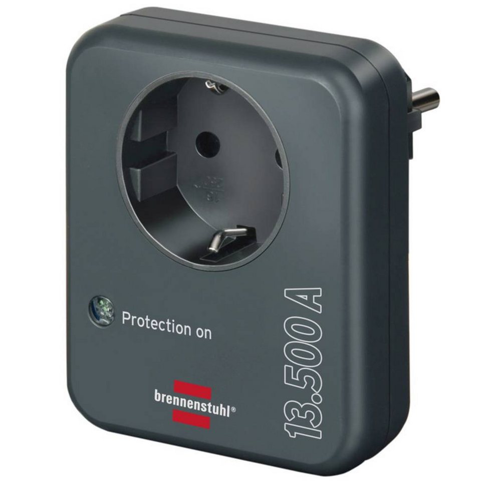 Thumbnail - Brennenstuhl Steckdose Steckdosenadapter mit Überspannungsschutz 13.50 A, Steckdosen
