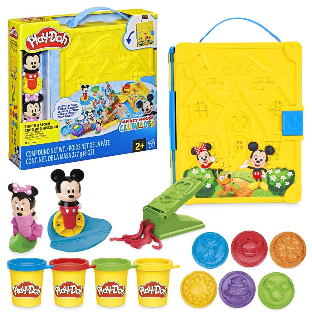 Hasbro Lernspielzeug PLAY-DOH Bilderbuch Disney Knete Junior