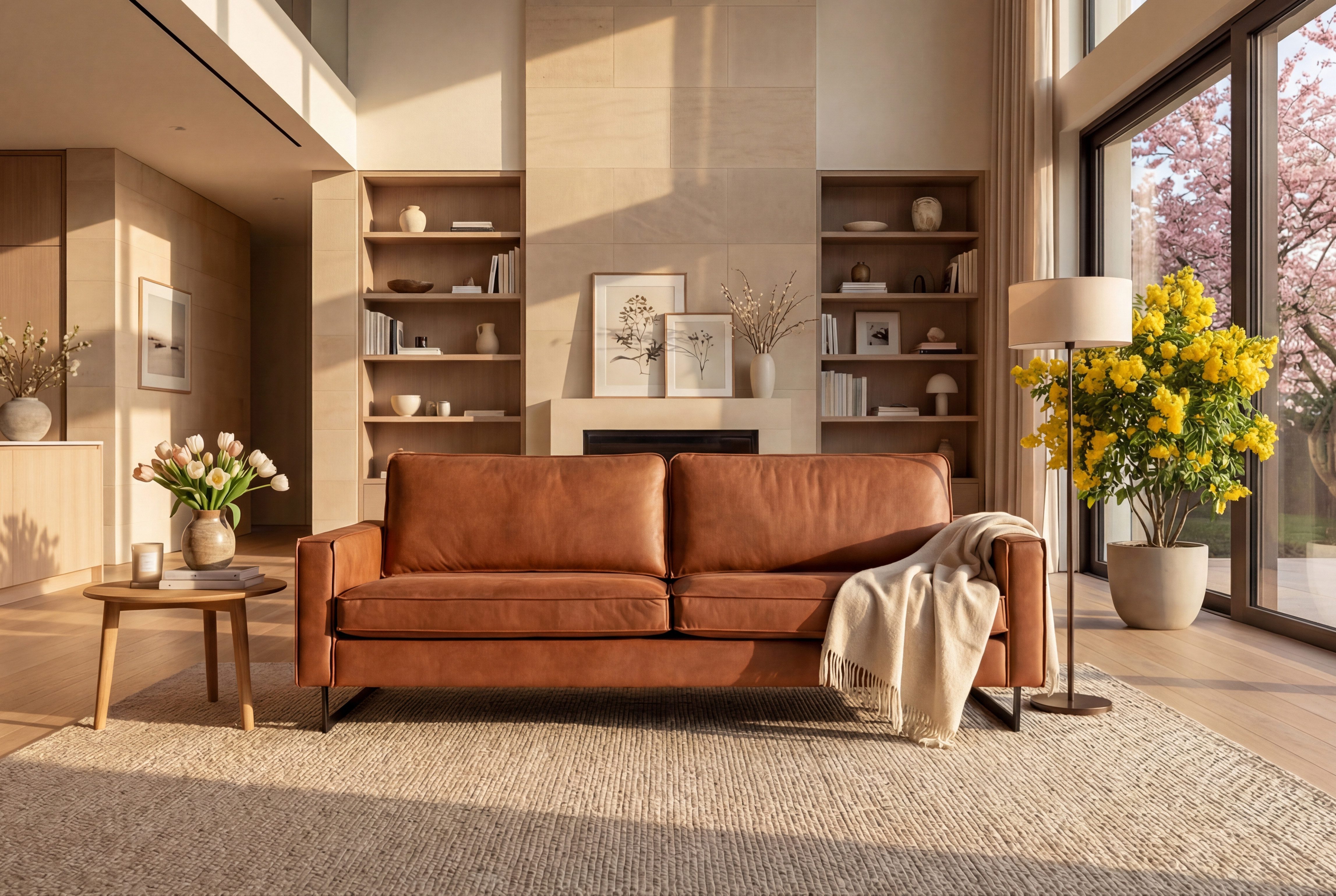 OTTO home 3-Sitzer Maxi-Ausführung Pinto, 236 cm, Cord, Chenille, Lederoptik, mit Keder, schwarze Metallfüße, Wellenunterfederung
