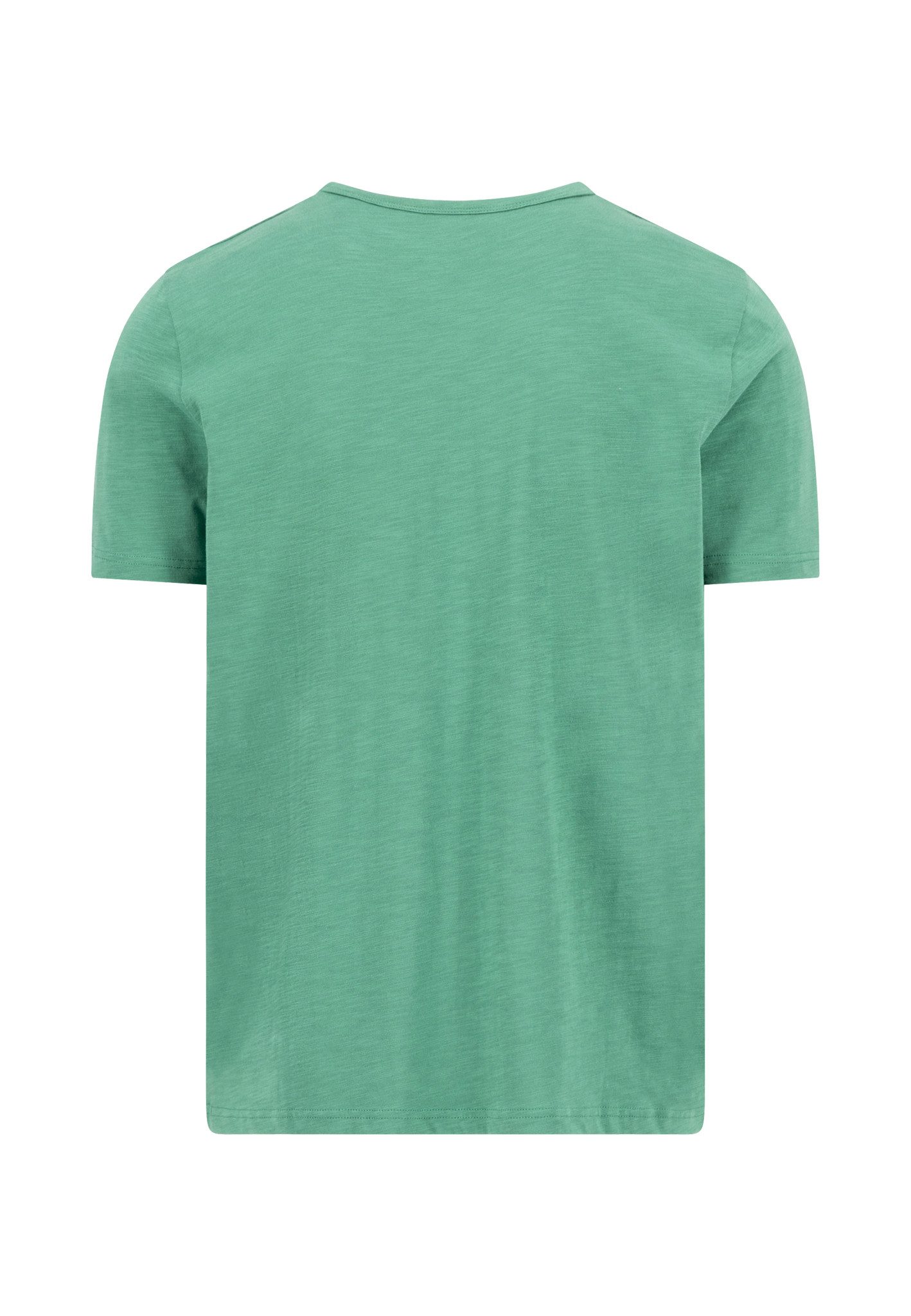 FYNCH-HATTON T-Shirt regular fit, unifarben, mit Logo Stickerei