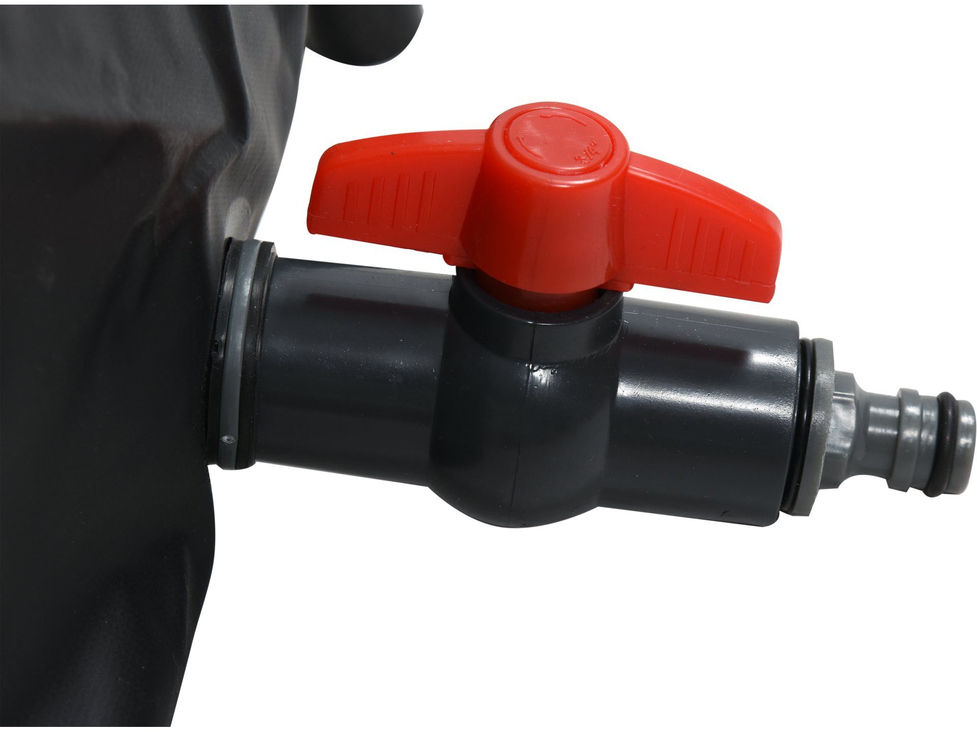 TRIZERATOP Regentonne Regenwasserspeicher 500 Liter, Wassertank, Regentonne, PVC, (Regenwasserspeicher 500 Liter, Wassertank, Regentonne, PVC)