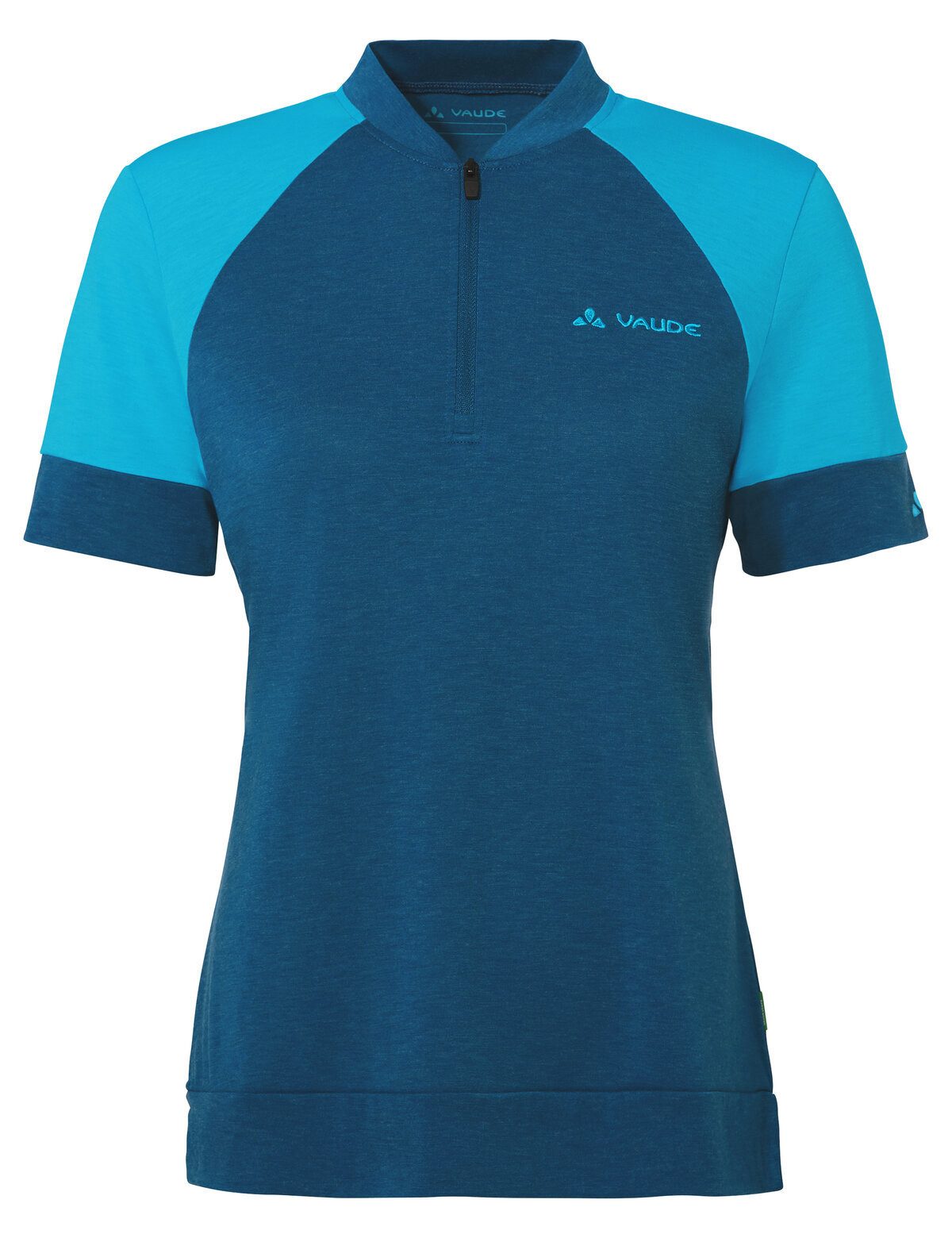 VAUDE T-Shirt Women's Altissimo Q-Zip Shirt (1-tlg) atmungsaktives und schnelltrocknendes Radshirt
