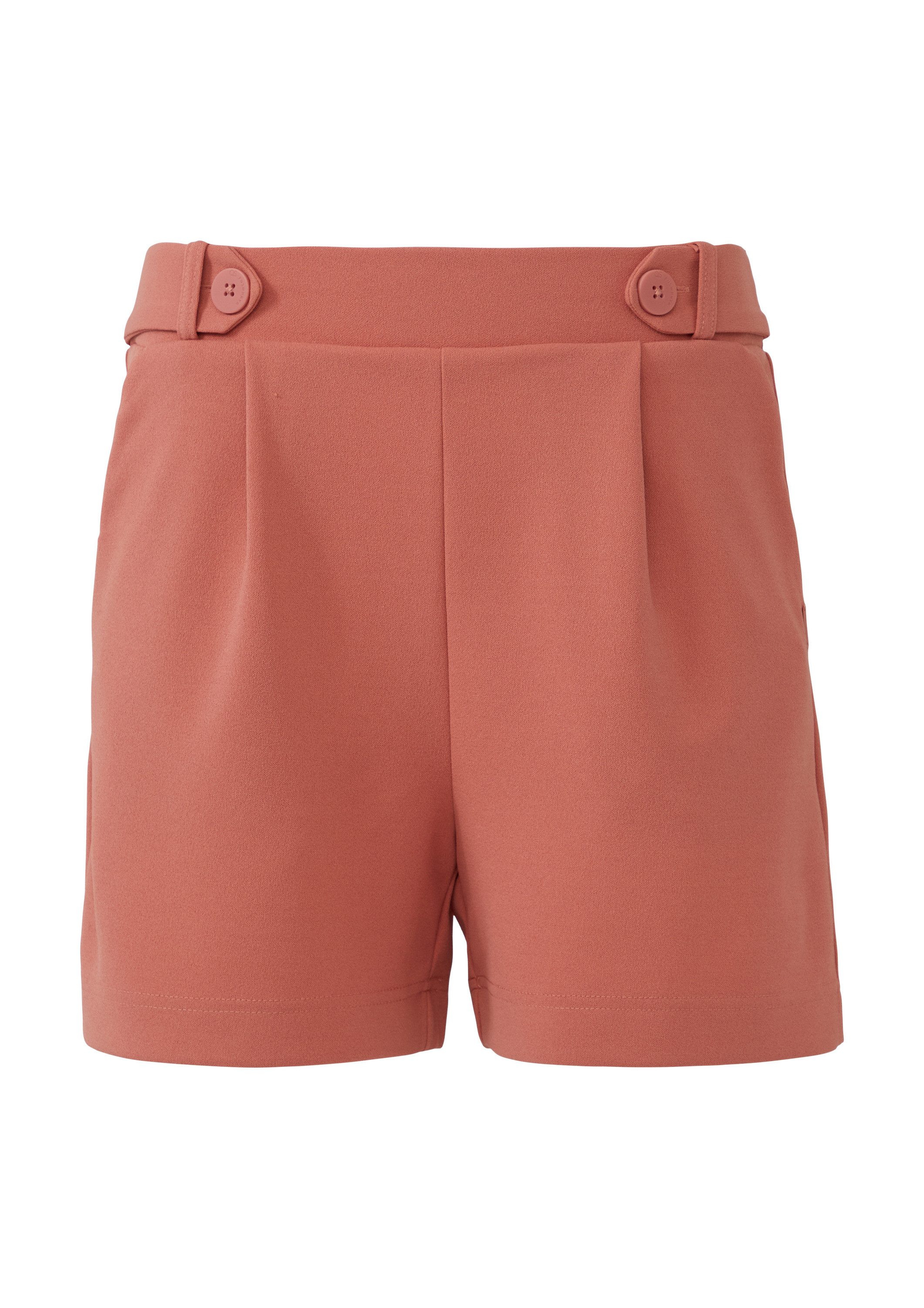 QS Shorts Hose Shorts aus Interlockjersey günstig online kaufen