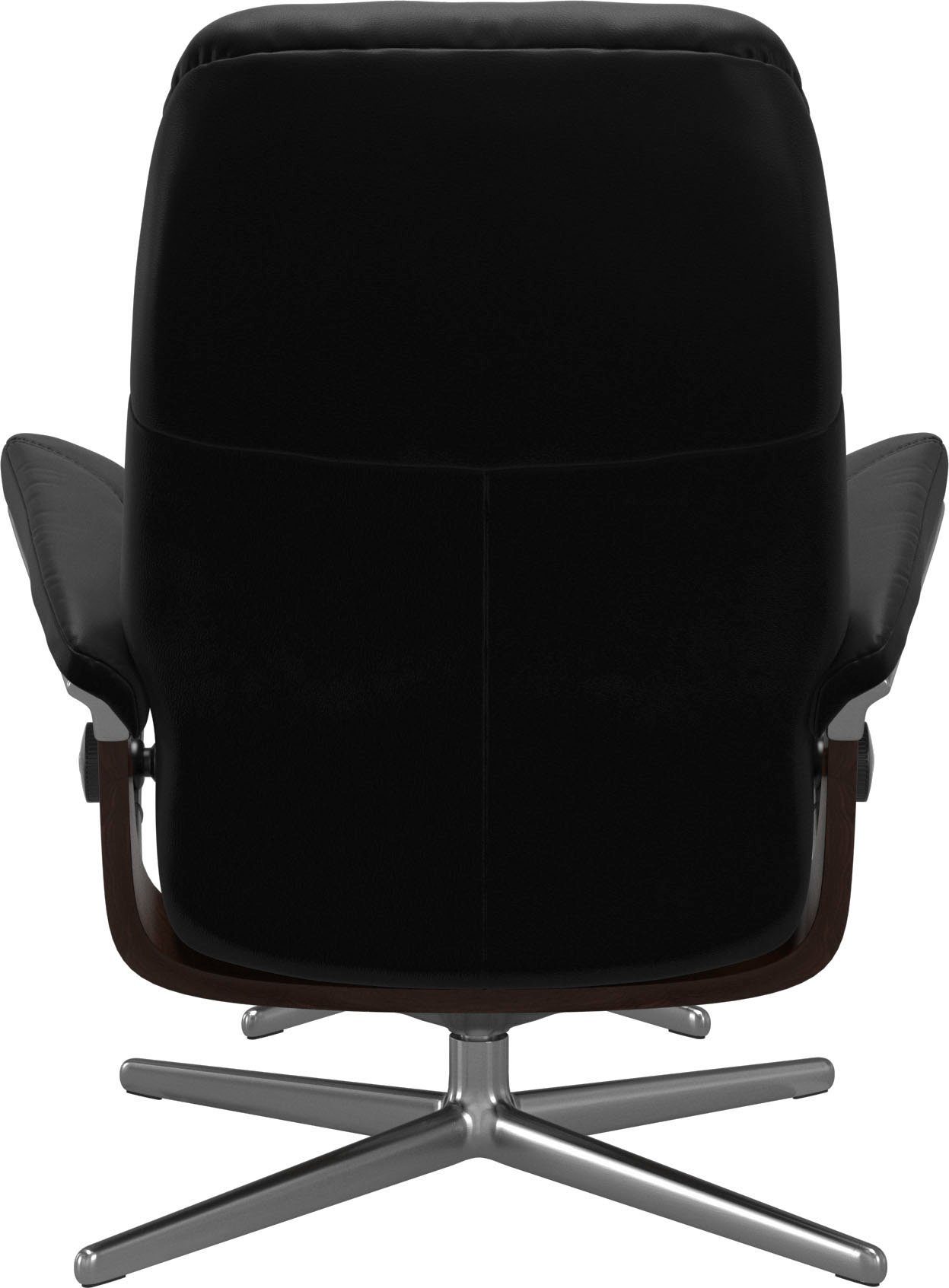Stressless® Relaxsessel Consul, mit Cross Base, Größe S, M & L, Holzakzent Braun