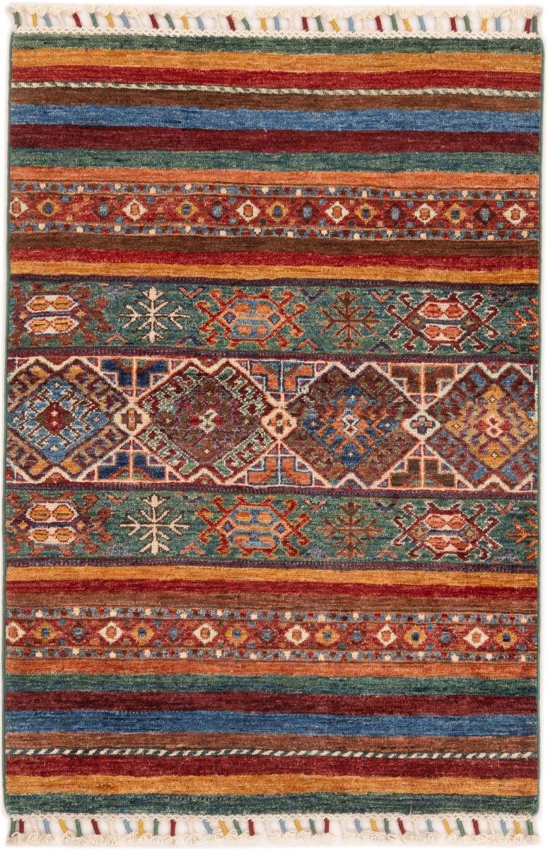 Orientteppich Arijana Shaal 82x120 Handgeknüpfter Orientteppich, Nain Trading, rechteckig, Höhe: 5 mm